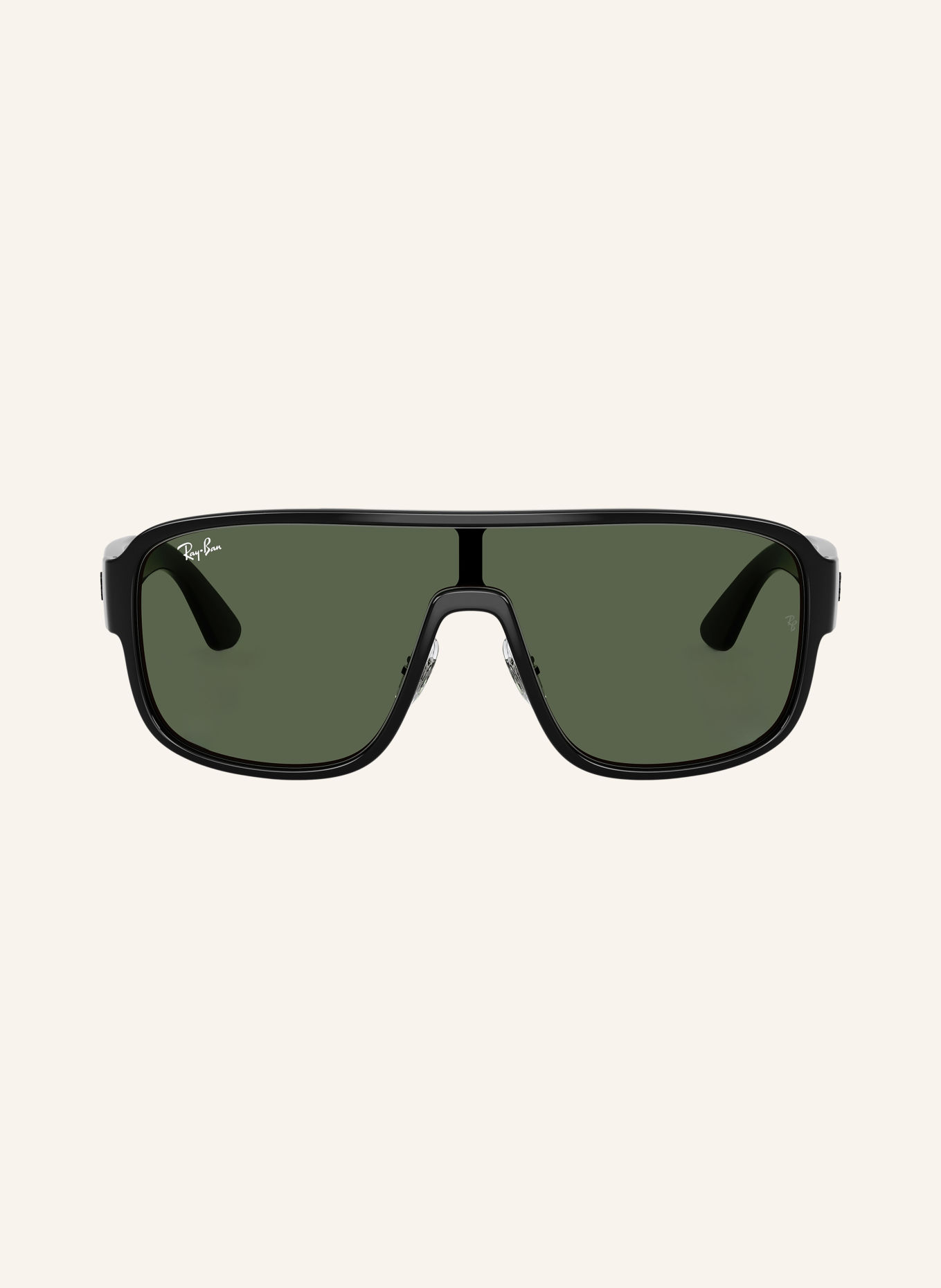 Ray-Ban RB2229 Sunglasses: BLACK/DARK GREEN