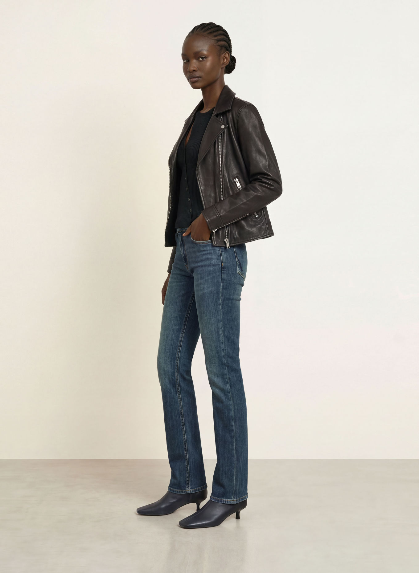 ALLSAINTS Jean bootcut EVE: 723 Dark Indigo