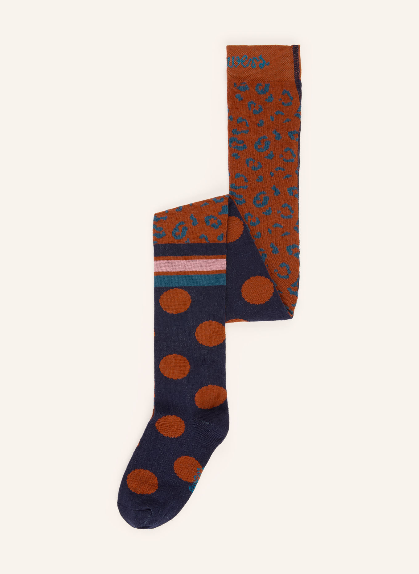 ewers COLLECTION Strumpfhose: DUNKELORANGE / ROSA / DUNKELBLAU