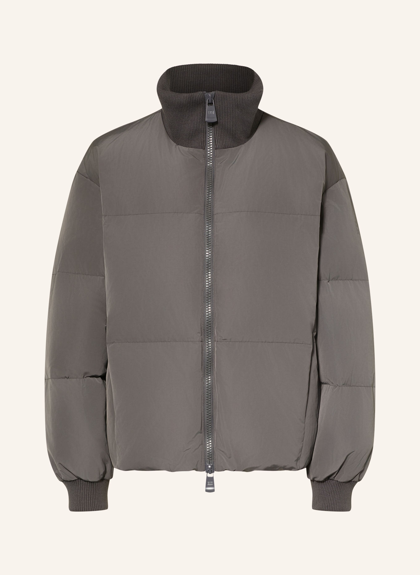 EA7 EMPORIO ARMANI Steppjacke TRAIN CONTEMPORARY: DUNKELGRAU