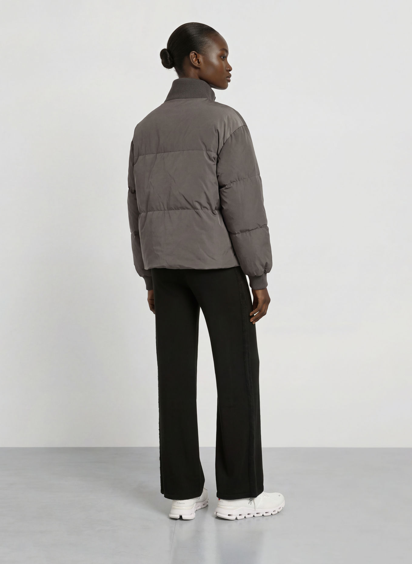 EA7 EMPORIO ARMANI Steppjacke TRAIN CONTEMPORARY: DUNKELGRAU