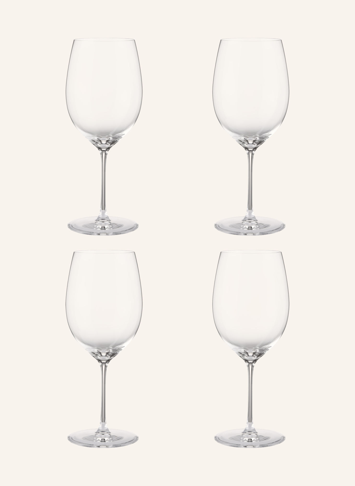 RIEDEL 4er-Set Weingläser VERITAS CABERNET/ MERLOT: WEISS