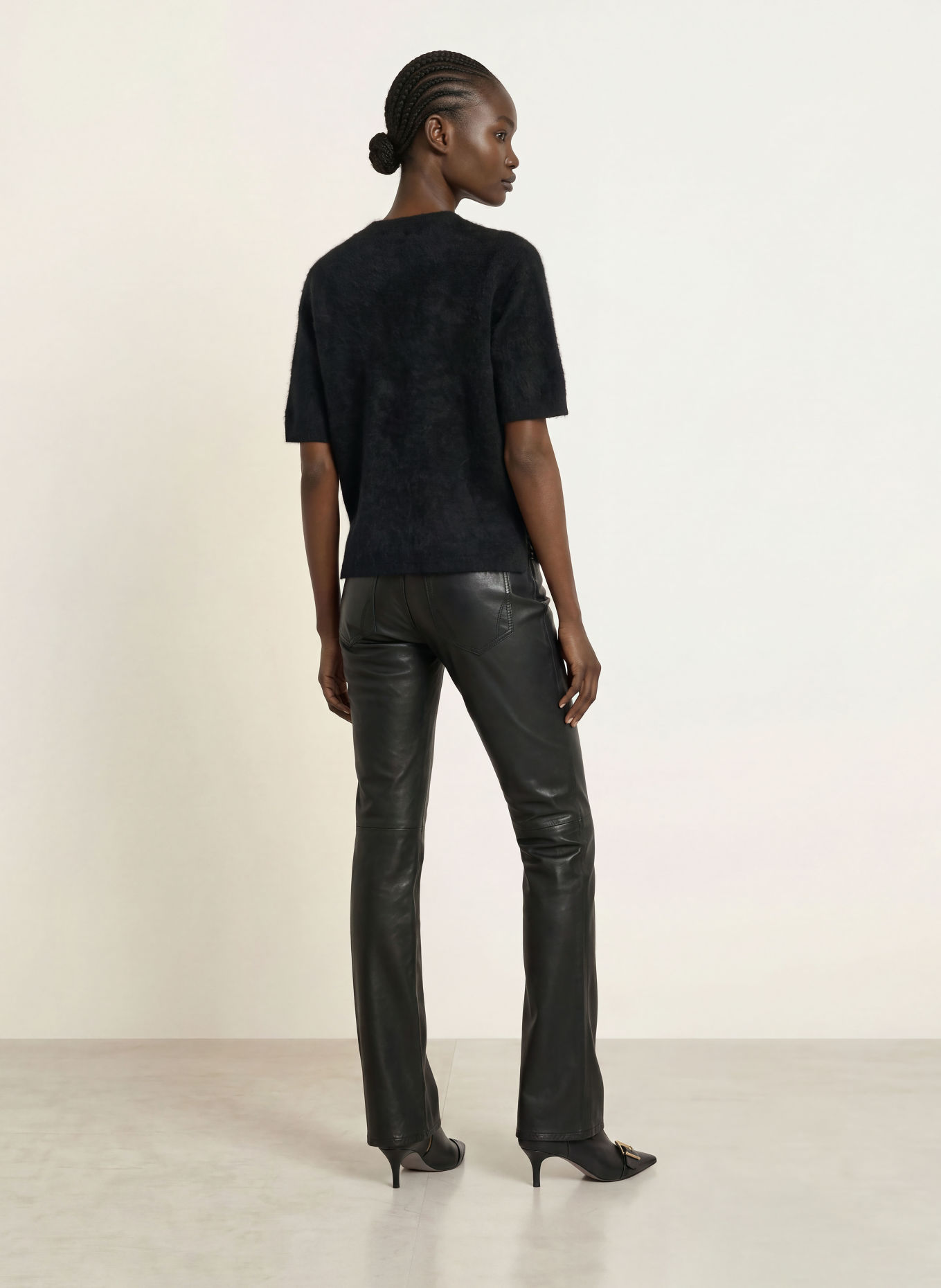 ALLSAINTS Strickshirt ADA aus Cashmere: SCHWARZ