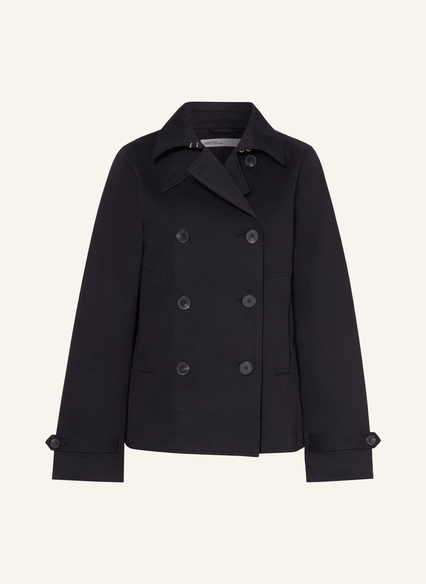 ALLSAINTS Cabanjacke TILDA: SCHWARZ
