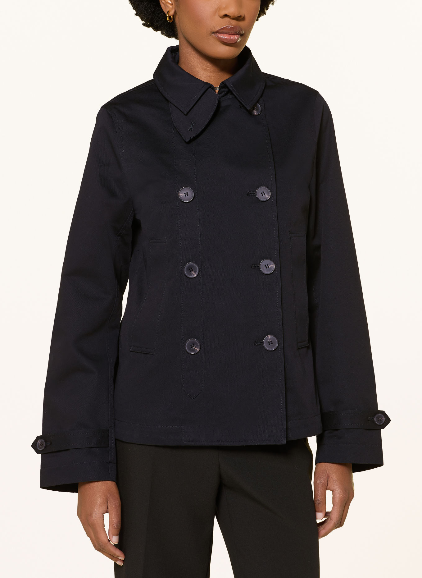 ALLSAINTS Cabanjacke TILDA: SCHWARZ