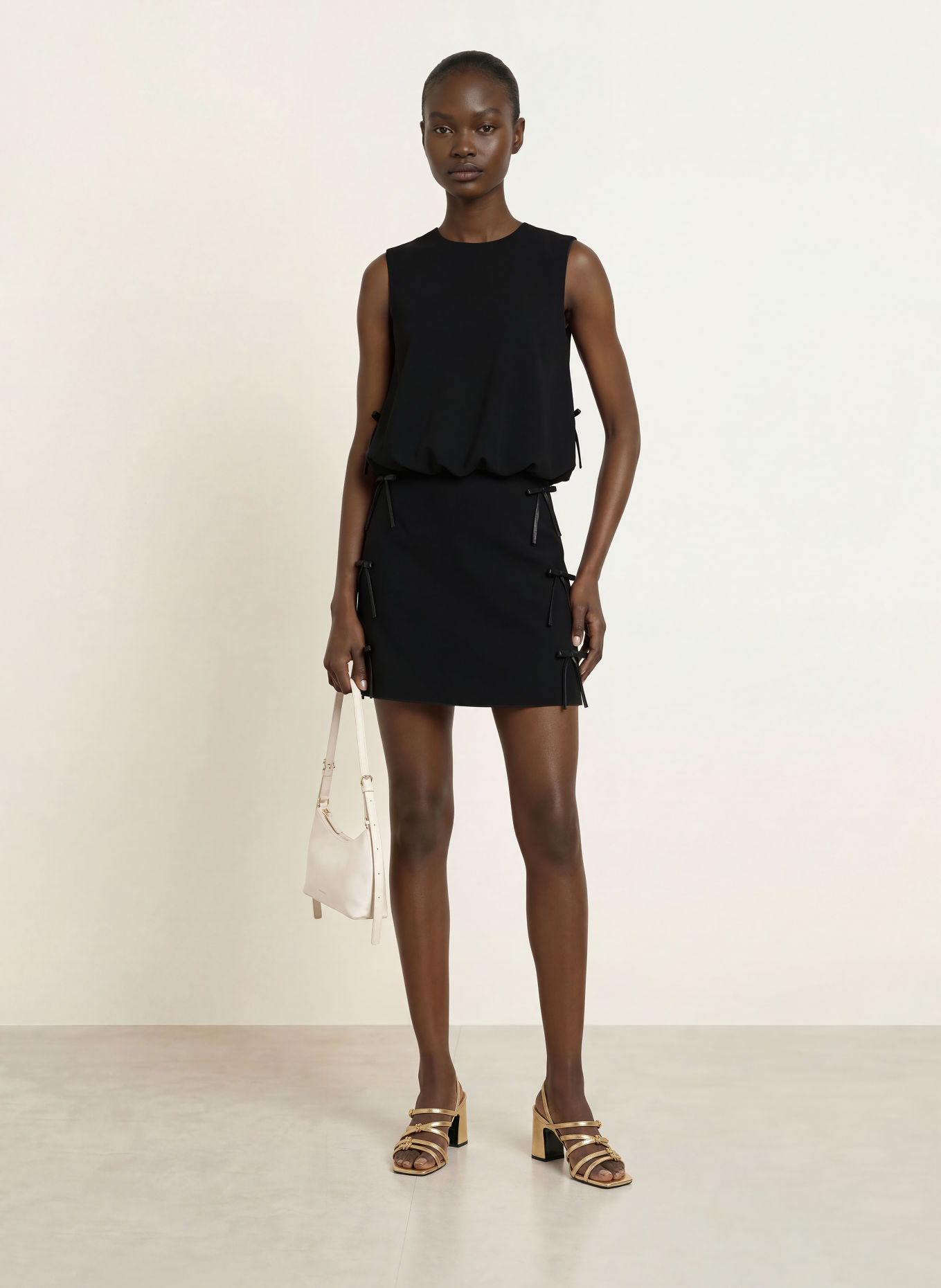 CLAUDIE PIERLOT Rock: SCHWARZ
