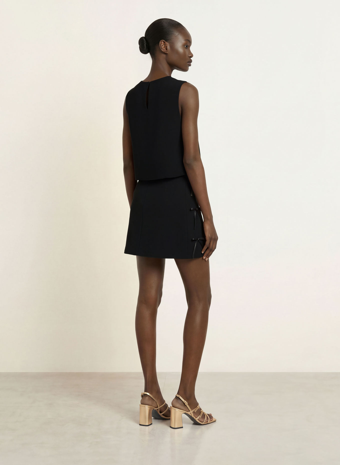 CLAUDIE PIERLOT Rock: SCHWARZ