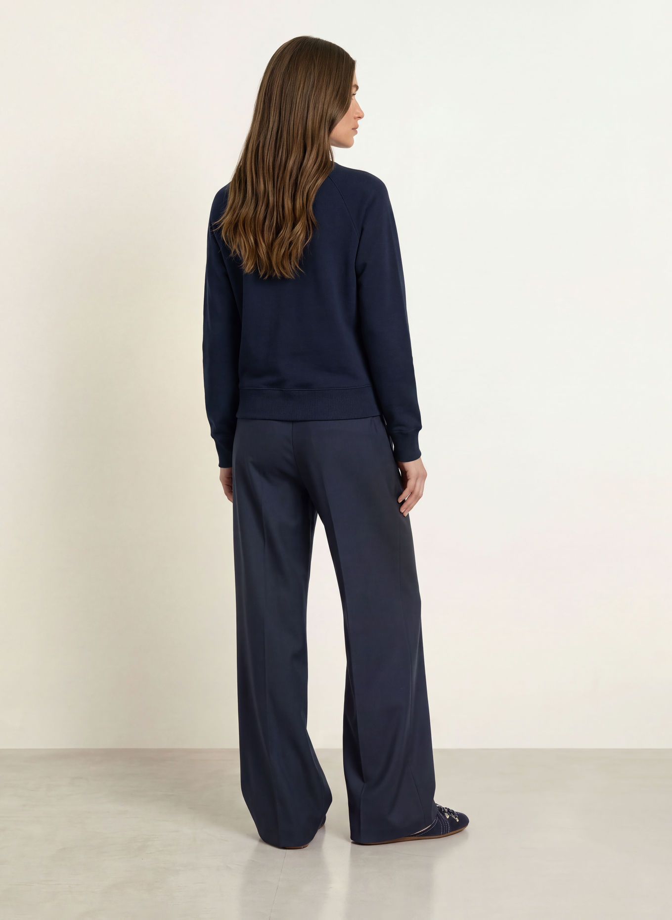 CLAUDIE PIERLOT Henley-Shirt: DUNKELBLAU
