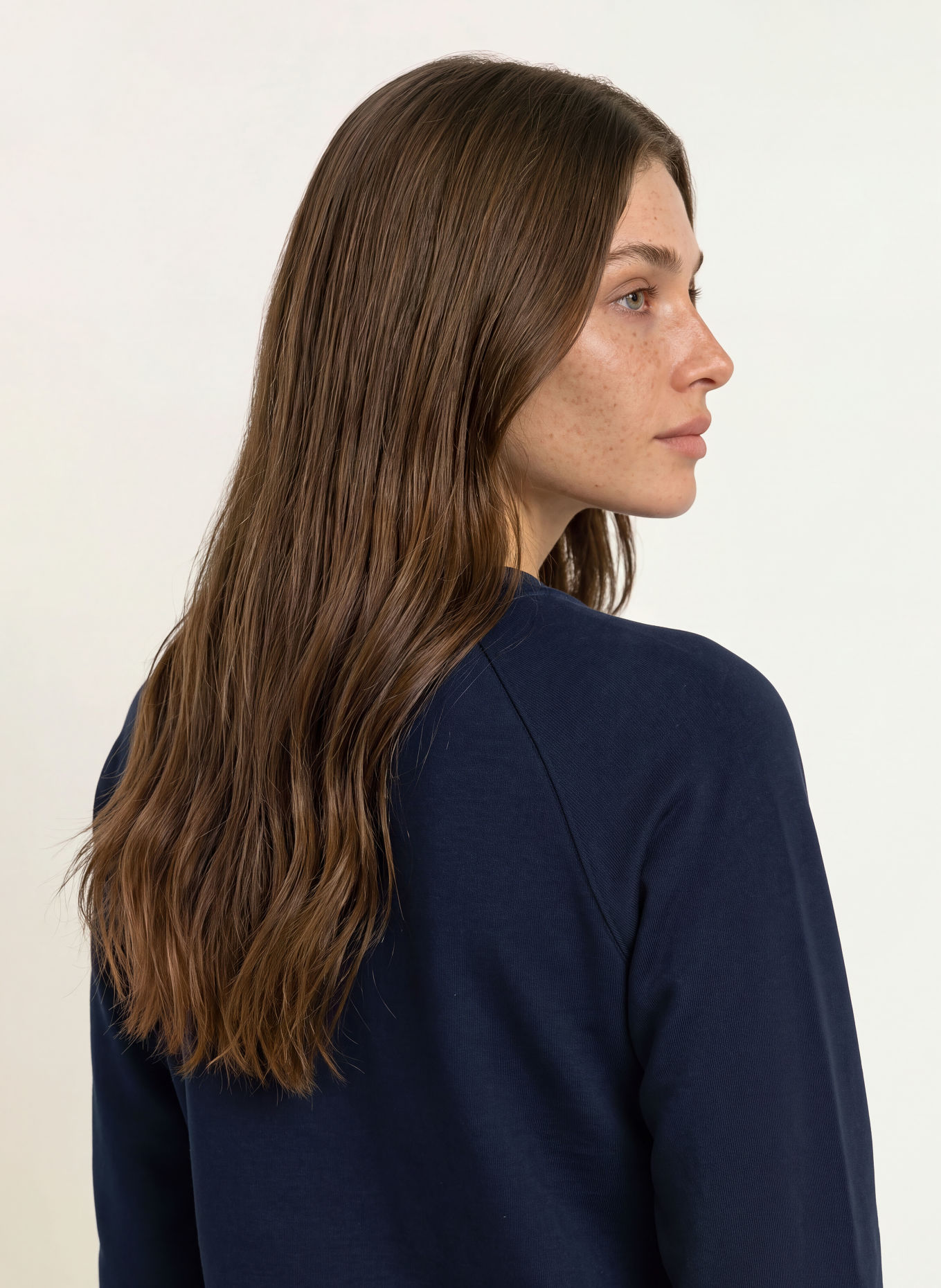 CLAUDIE PIERLOT Henley-Shirt: DUNKELBLAU