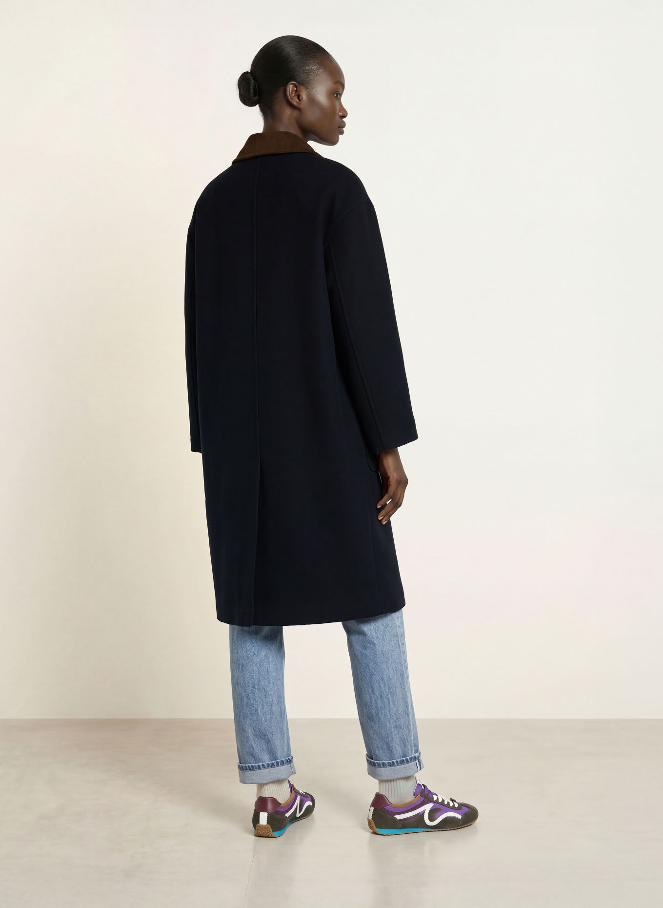 SANDRO Dufflecoat: DUNKELBLAU