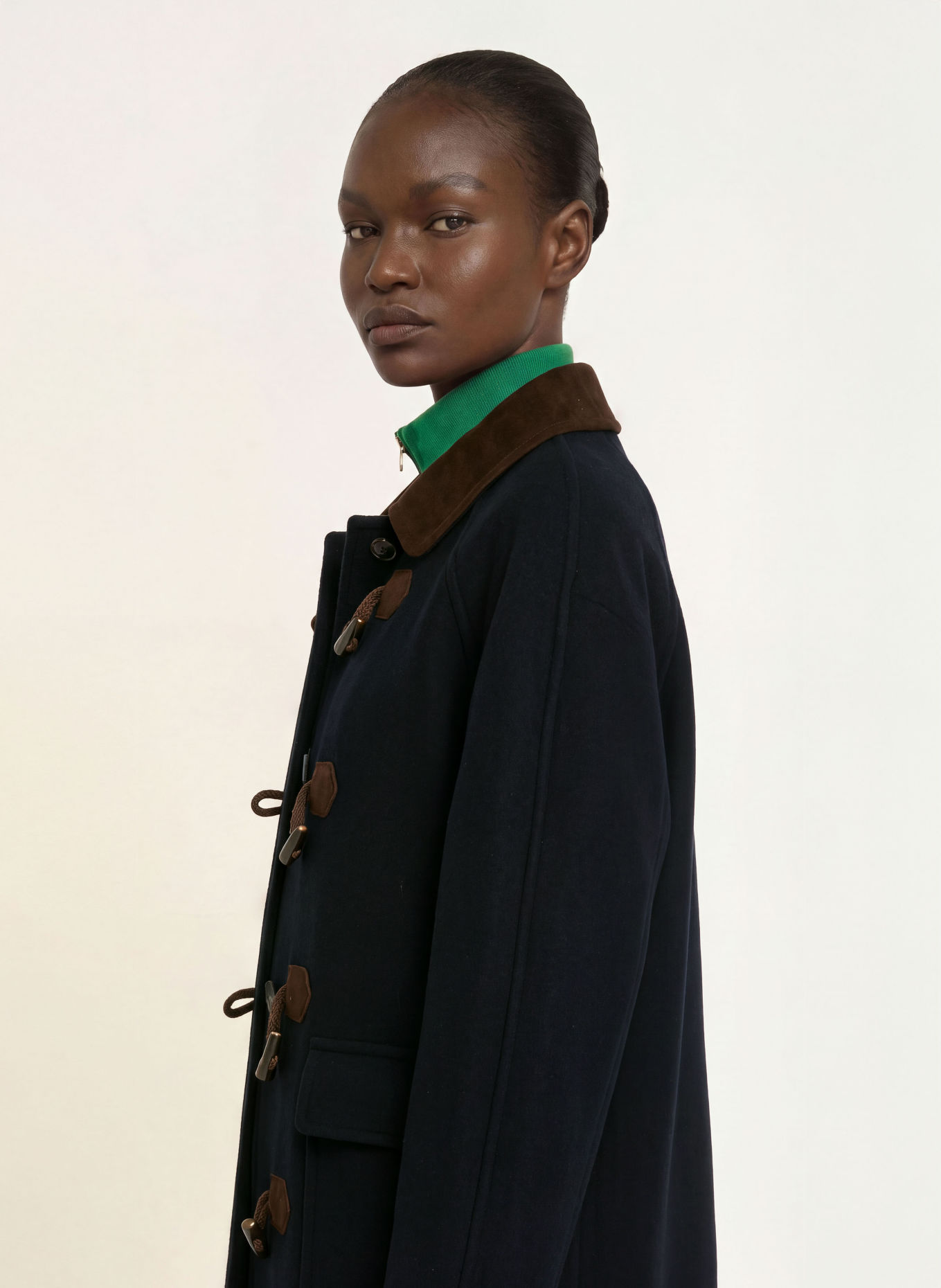 SANDRO Dufflecoat: DUNKELBLAU