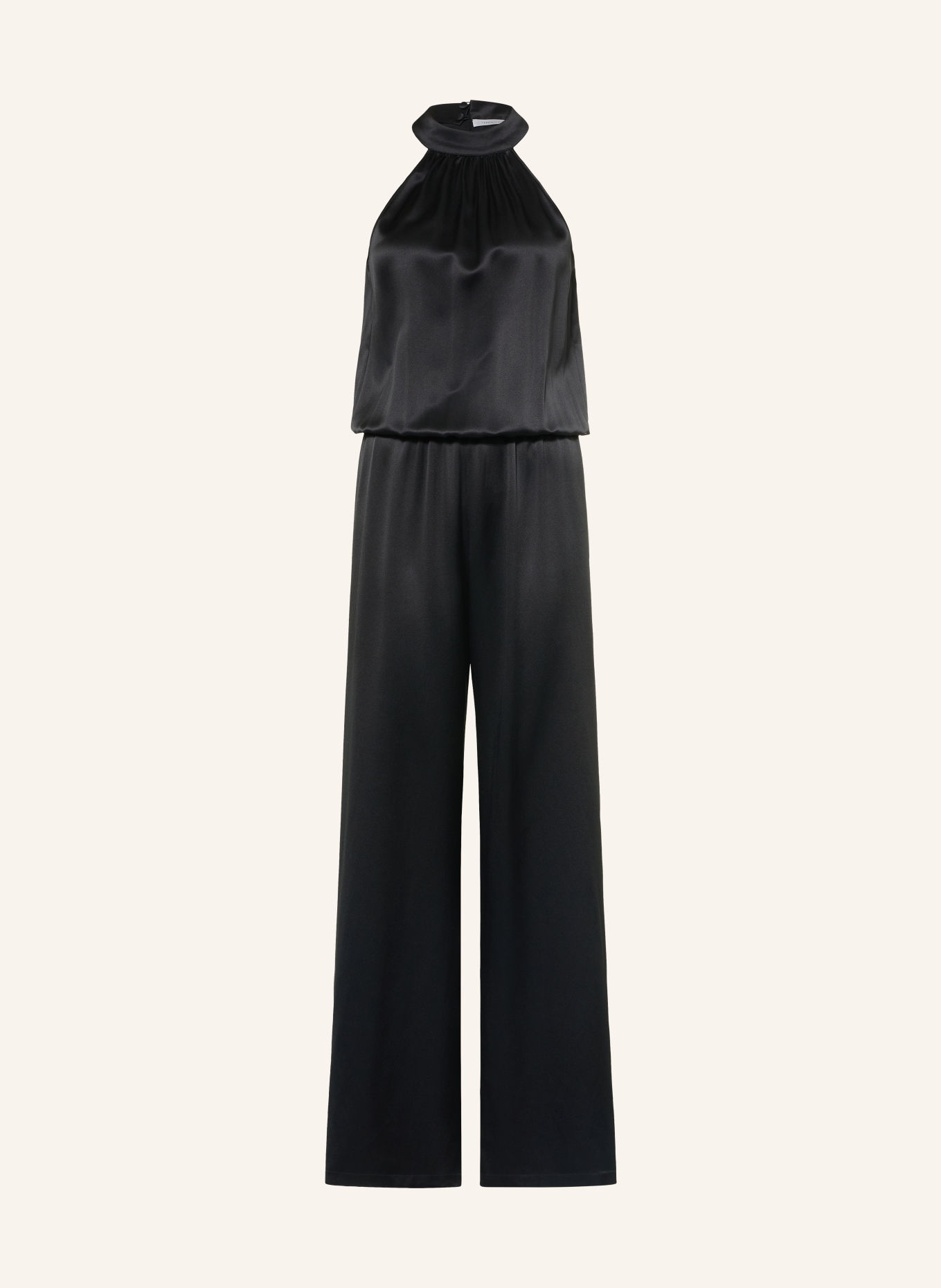 SERENITY Jumpsuit PALERMO aus Seide: SCHWARZ