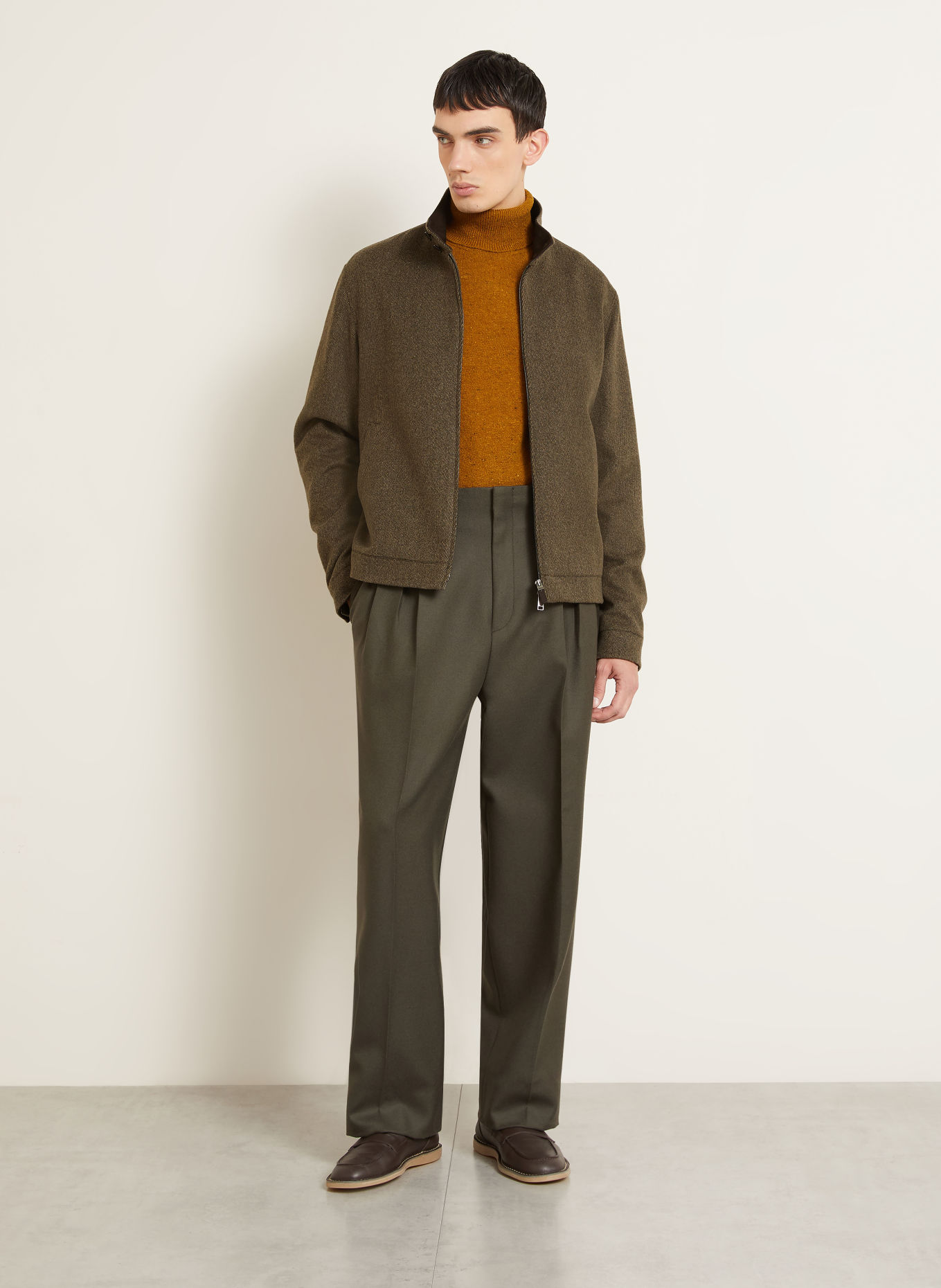 ZEGNA Blouson: KAKI