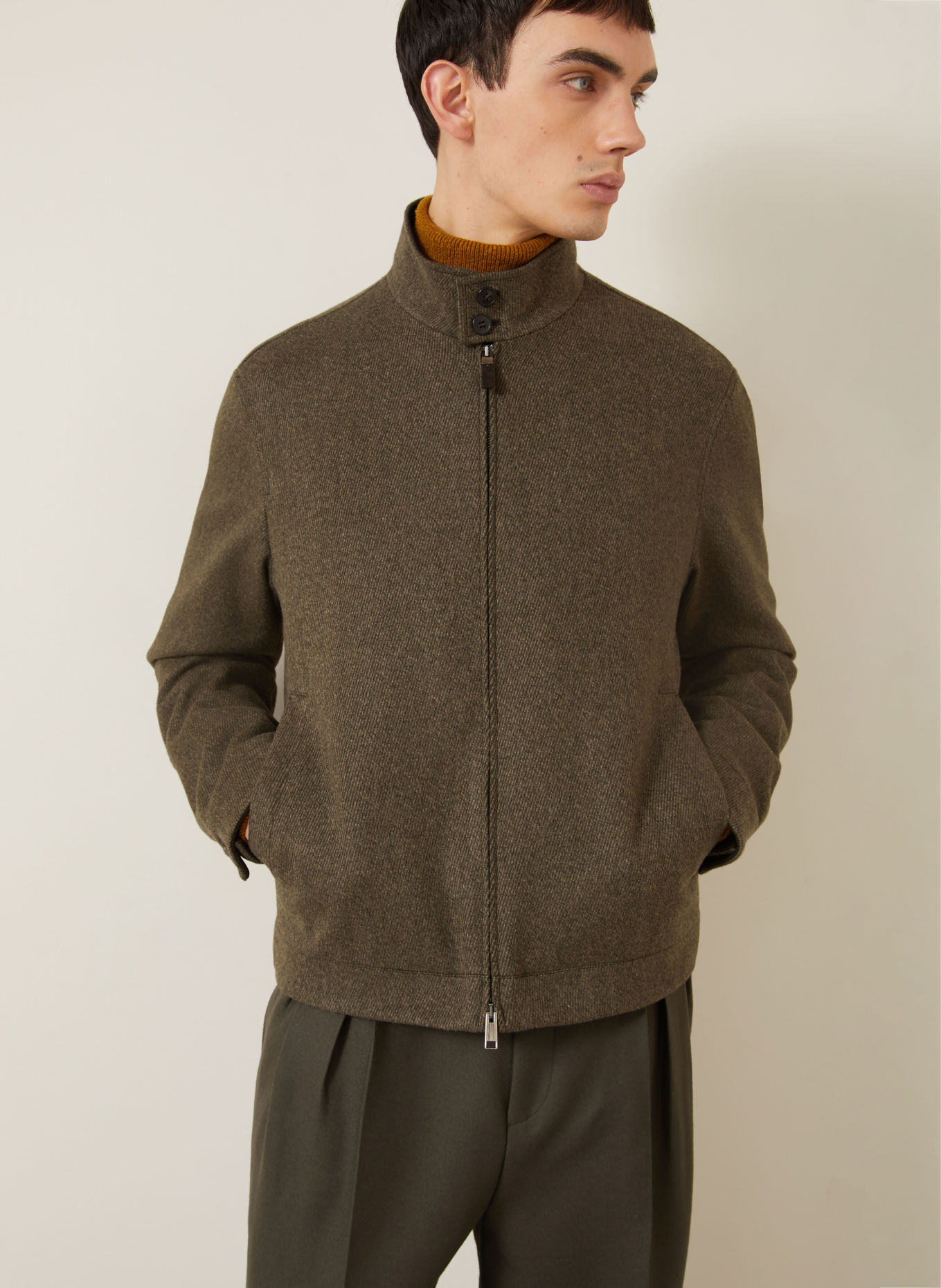 ZEGNA Blouson: KAKI