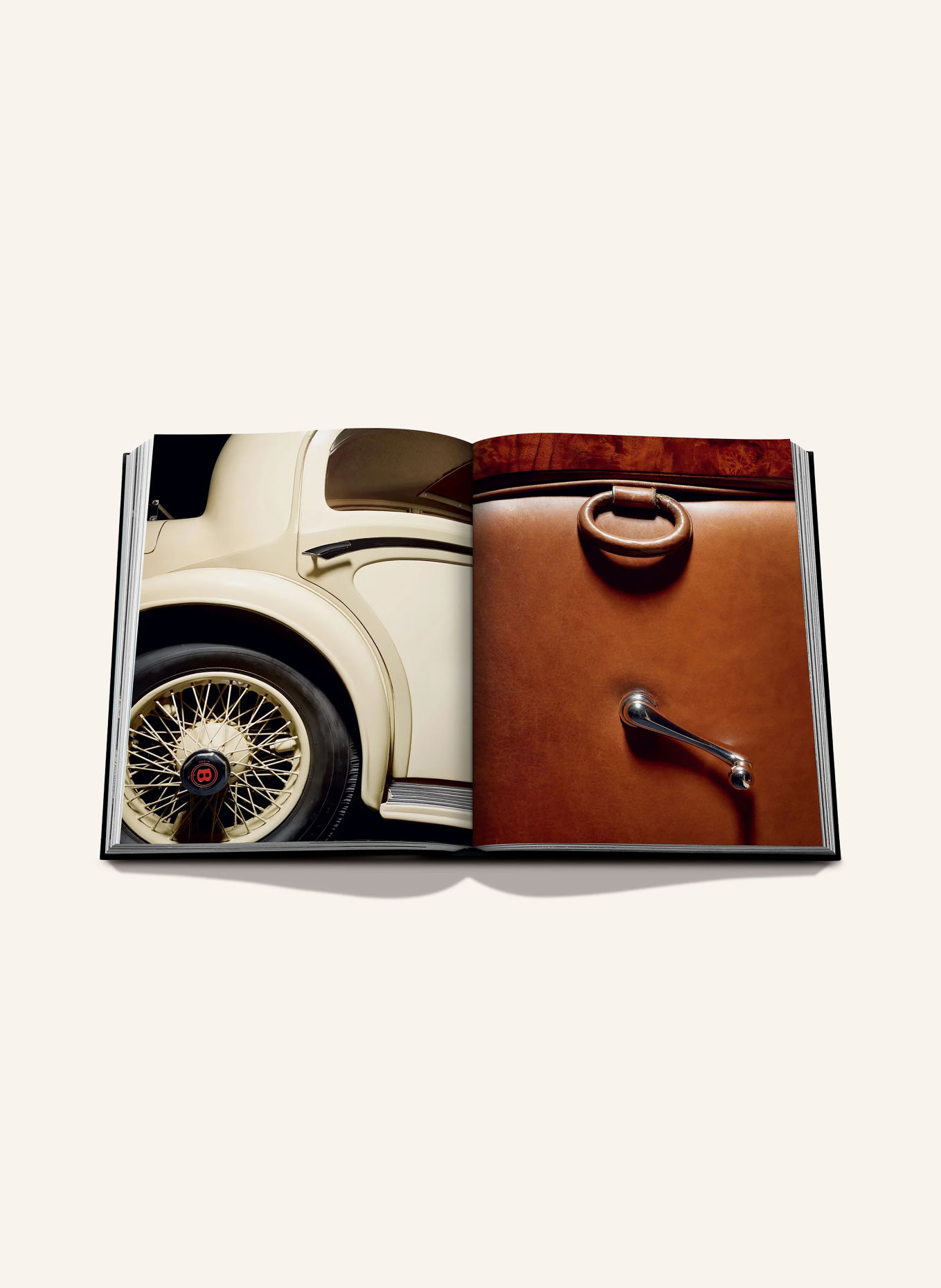 ASSOULINE Book: VINTAGE CARS (2nd Edition): BLACK / SILVER / RED