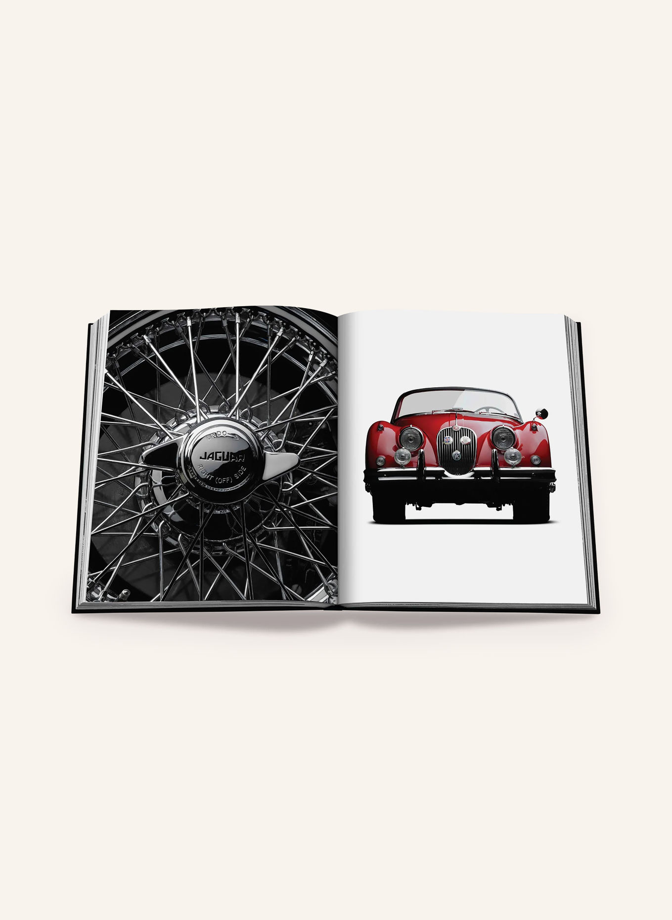 ASSOULINE Book: ICONIC: ART, DESIGN, ADVERTISING, AND THE AUTOMOBILE: BLACK / RED / WHITE