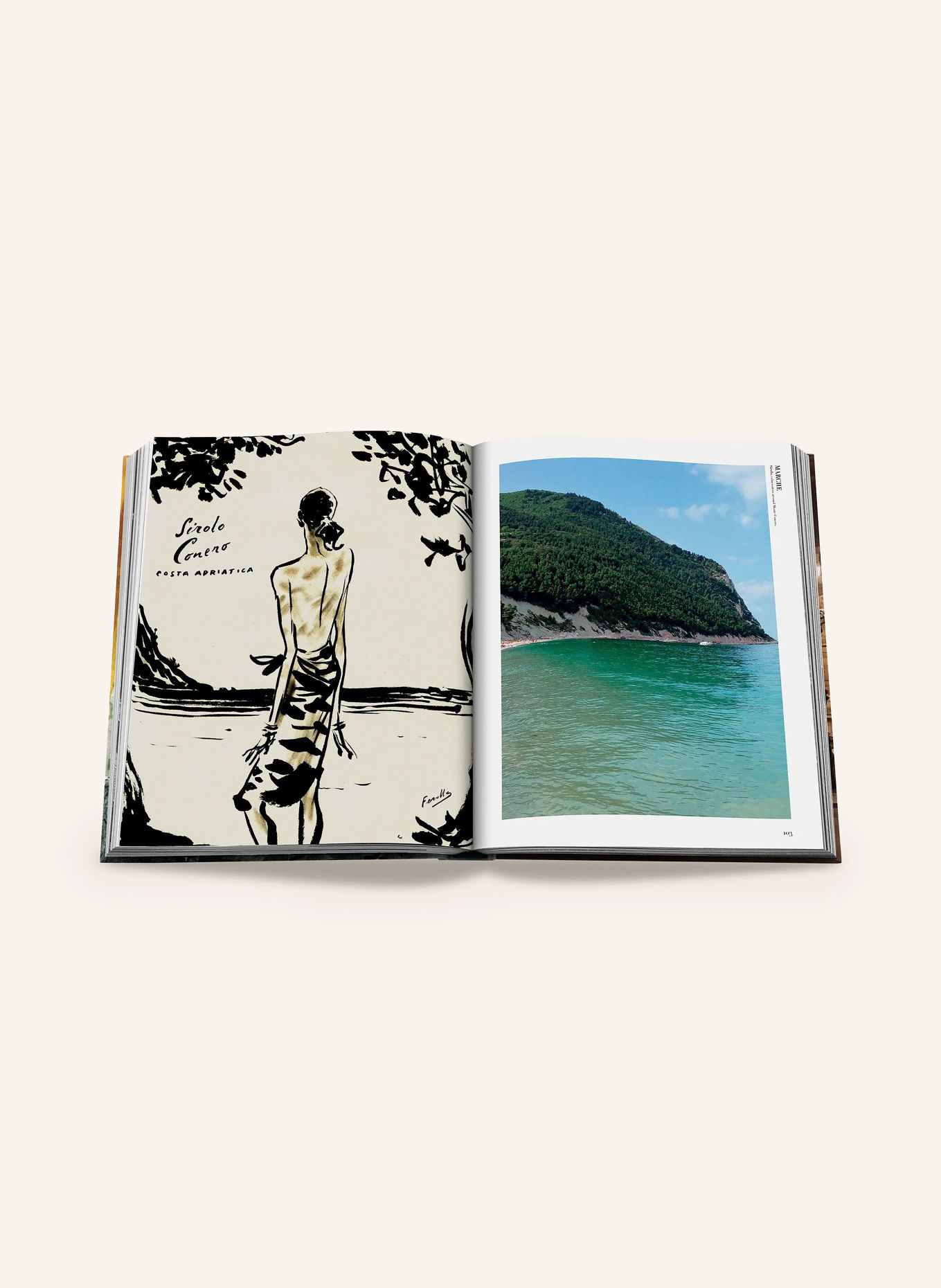 ASSOULINE Book: ITALIAN CHIC: BROWN / GOLD / DARK RED