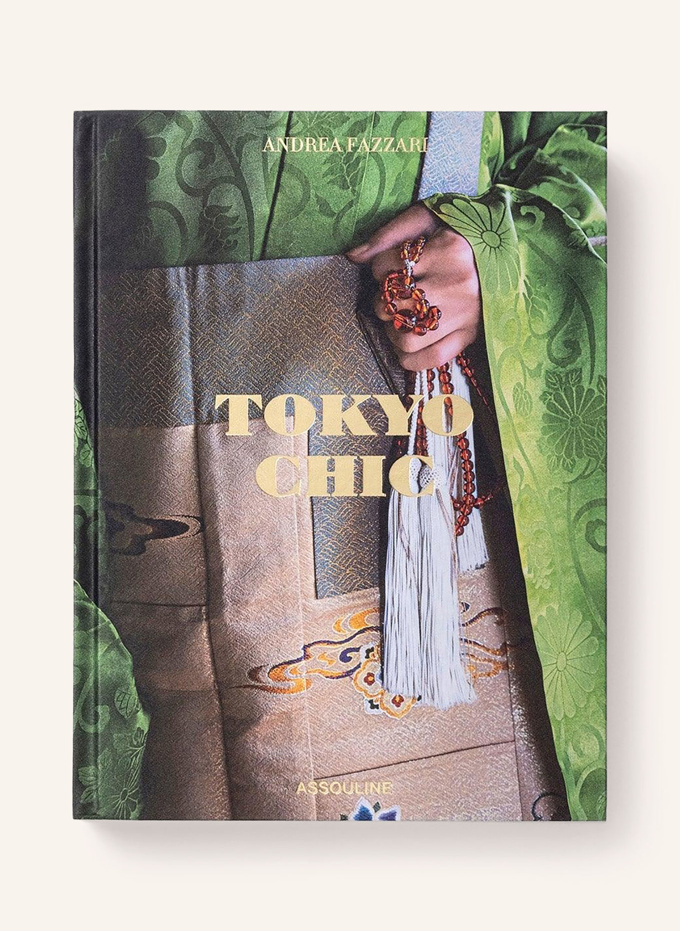 ASSOULINE Book: TOKYO CHIC: CREAM / GOLD / GREEN