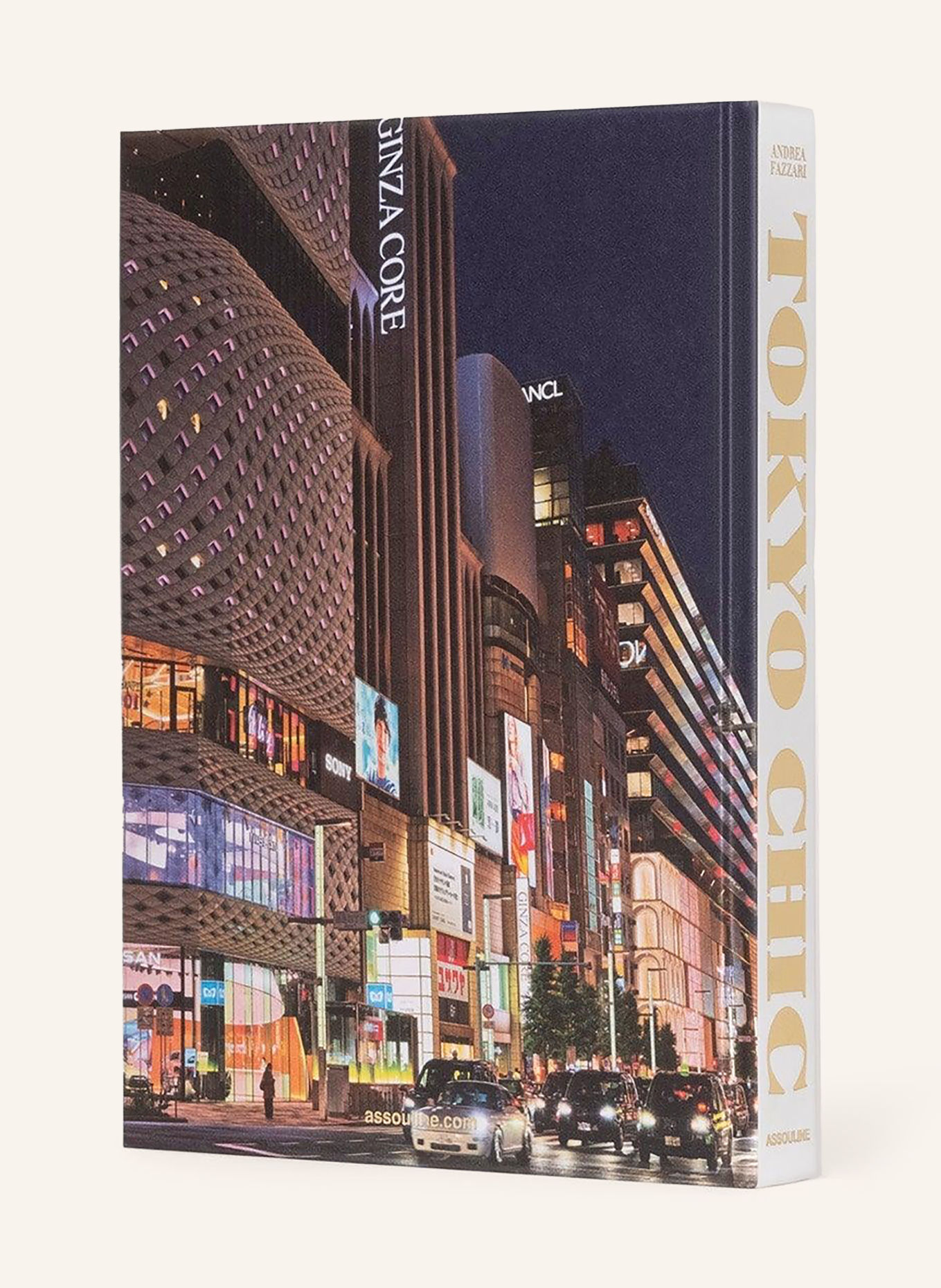 ASSOULINE Book: TOKYO CHIC: CREAM / GOLD / GREEN