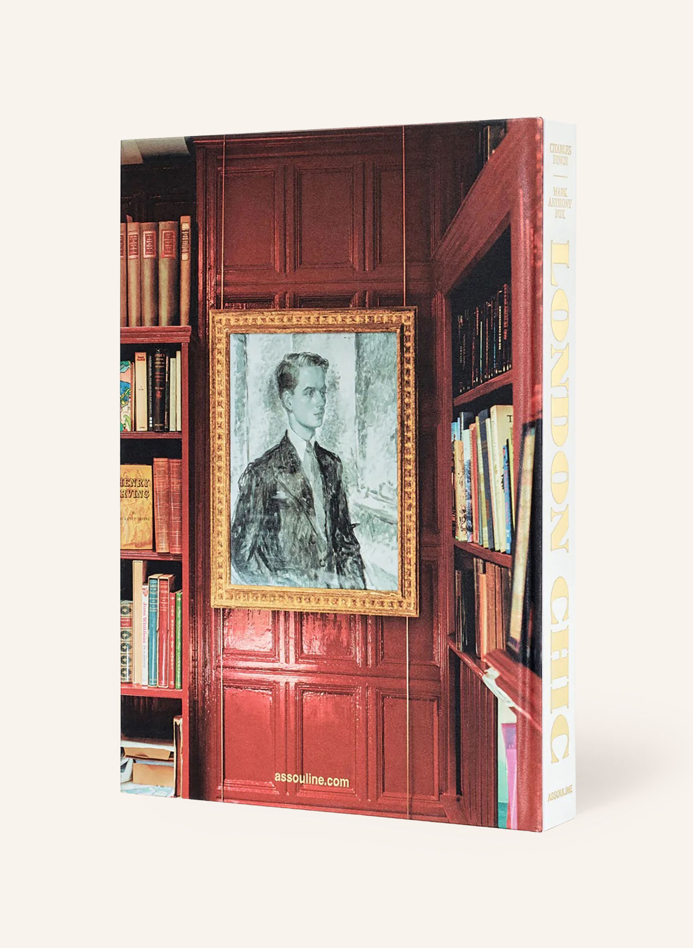 ASSOULINE Book: LONDON CHIC: WHITE / GOLD / BROWN