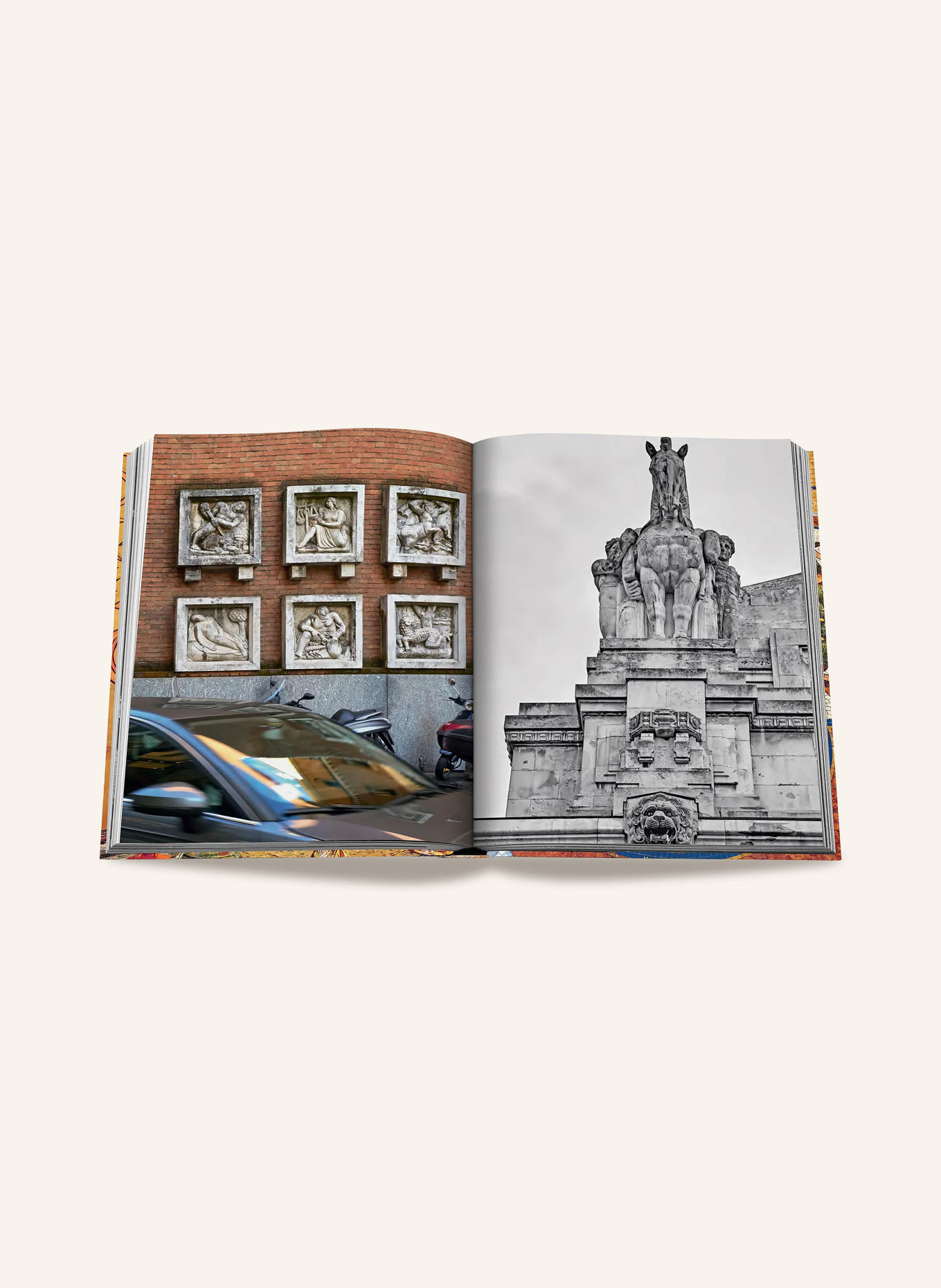 ASSOULINE Book: MILAN CHIC: GOLD / RED / BLUE