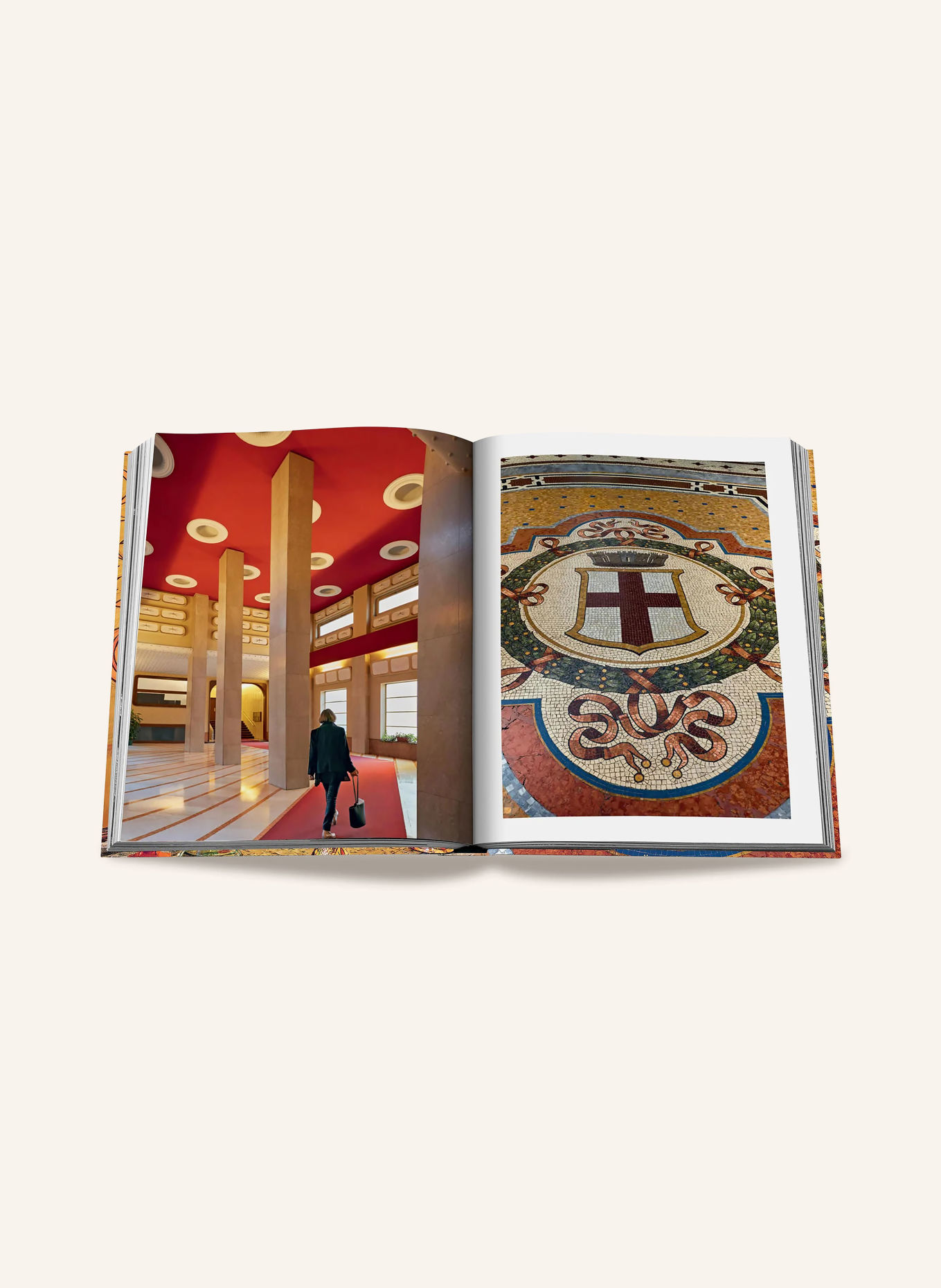 ASSOULINE Book: MILAN CHIC: GOLD / RED / BLUE