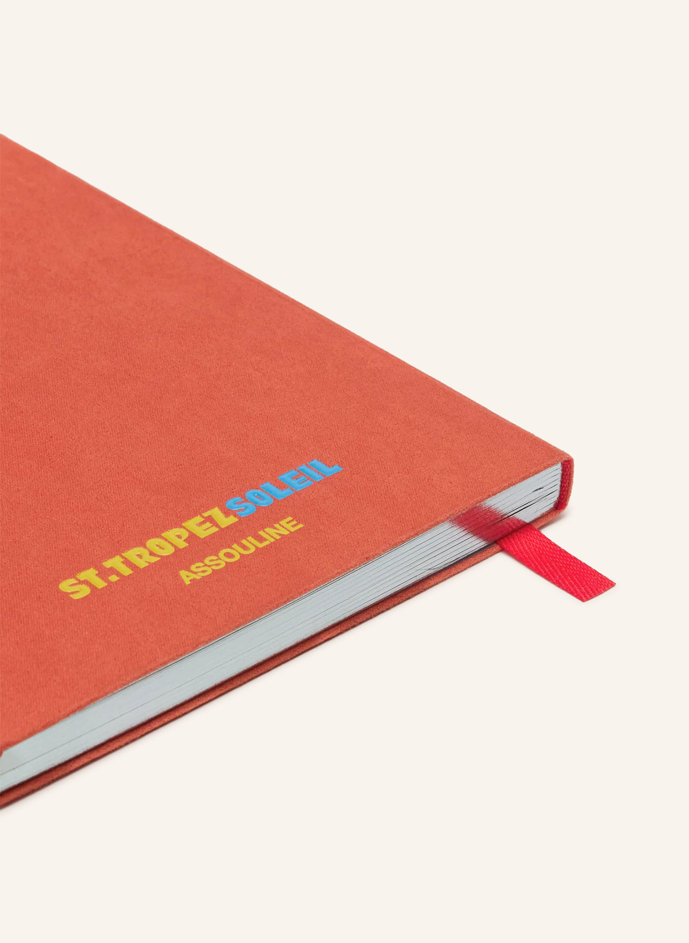 ASSOULINE Carnet ST. TROPEZ SOLEIL: ORANGE / JAUNE / BLEU CLAIR