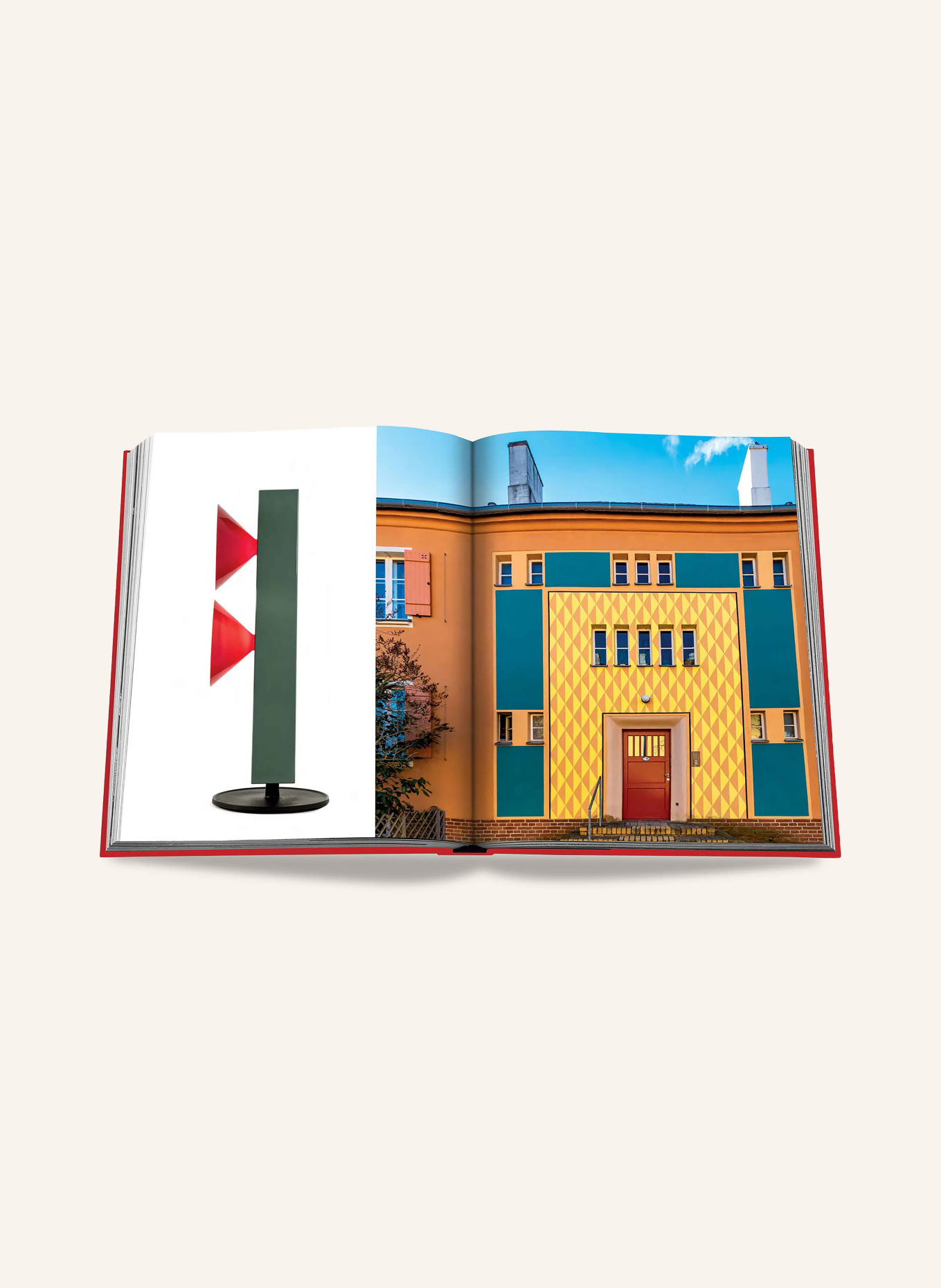 ASSOULINE Book: BAUHAUS STYLE: RED / BEIGE / BLACK