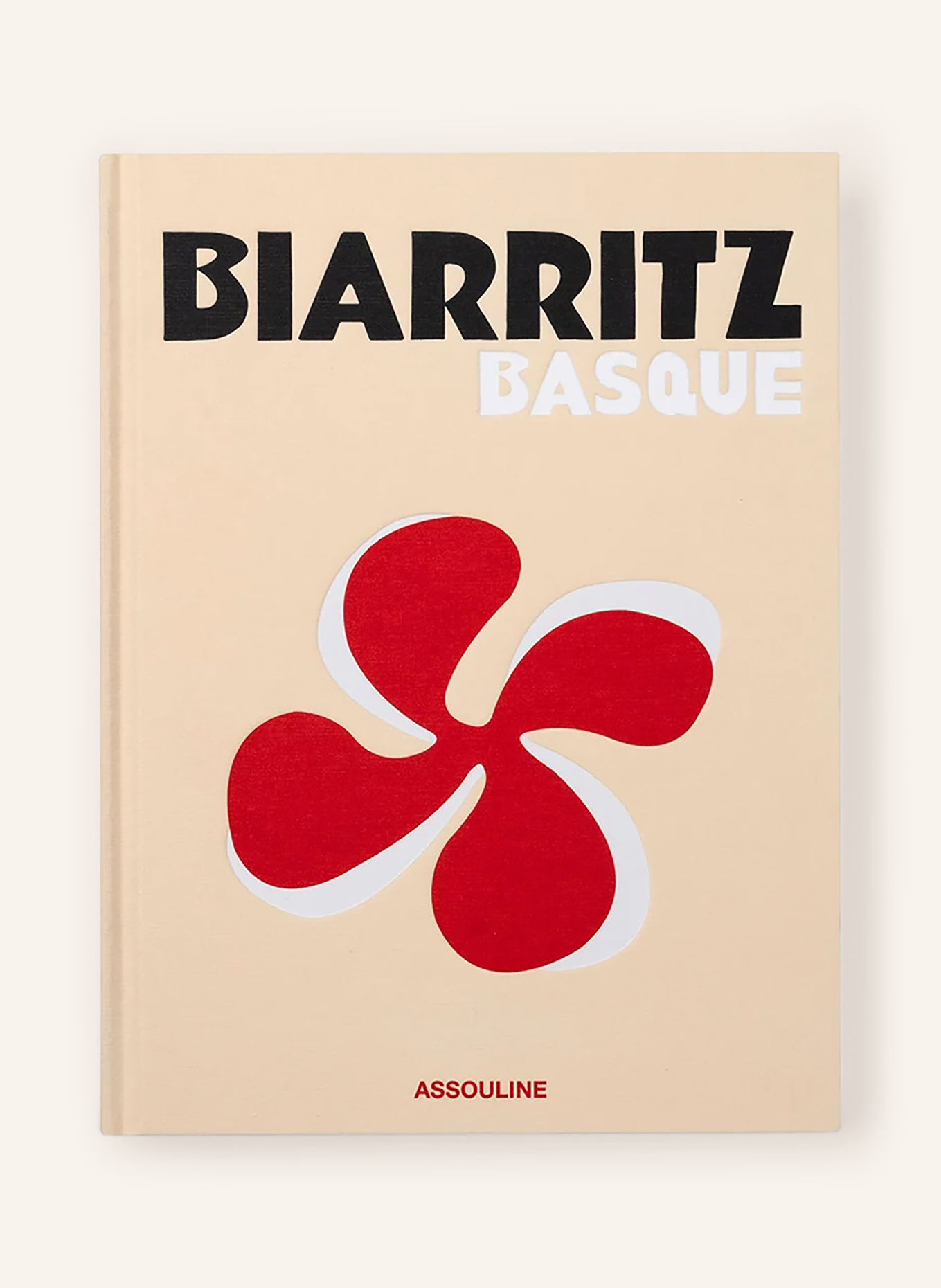 ASSOULINE Book: BIARRITZ BASQUE: CAMEL / RED / WHITE
