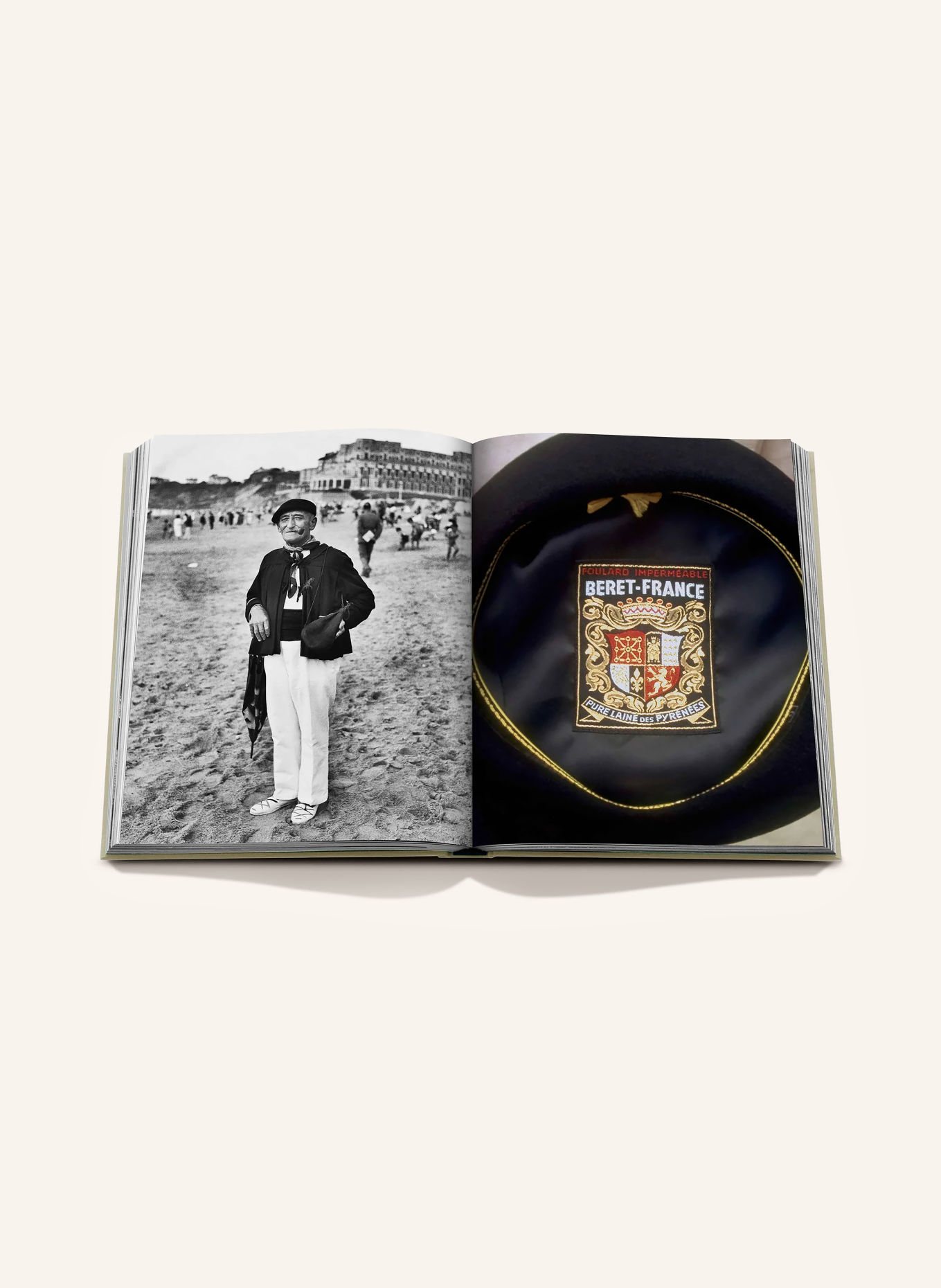ASSOULINE Book: BIARRITZ BASQUE: CAMEL / RED / WHITE