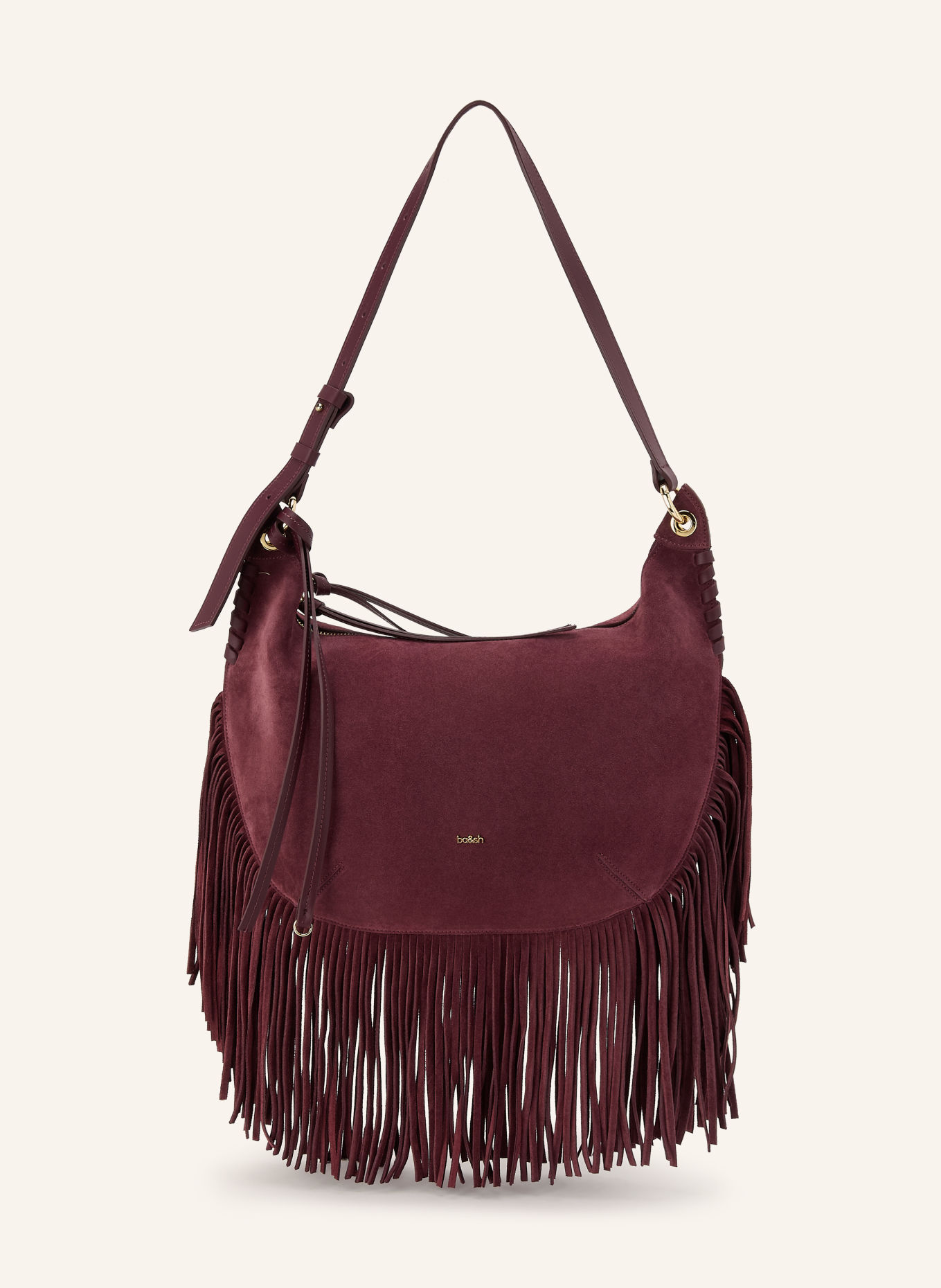 ba&sh Handtasche MEDIUM: DUNKELROT