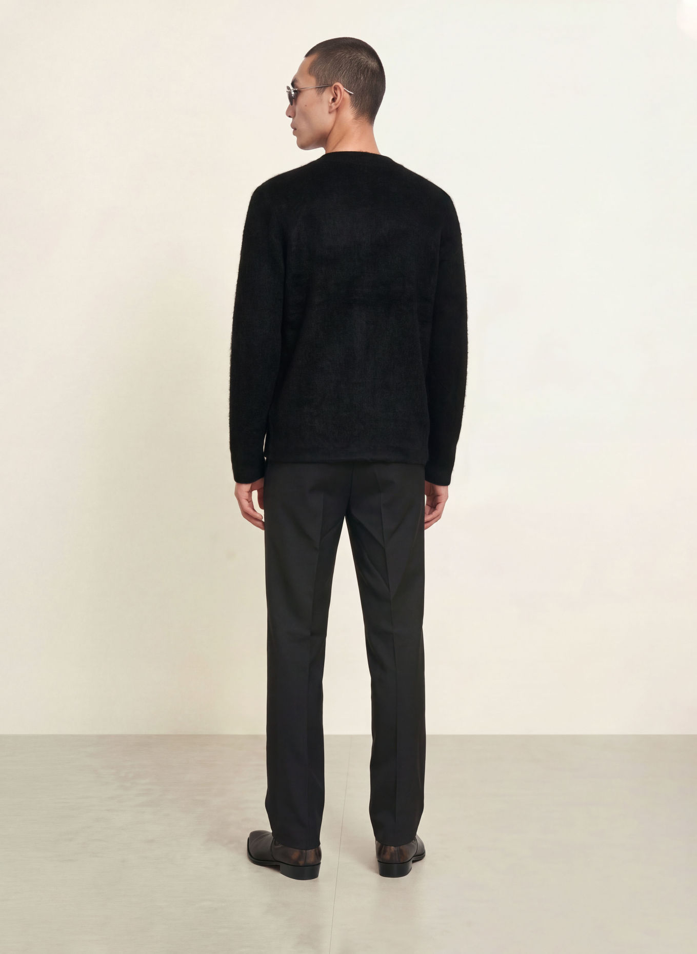 ALLSAINTS Strickjacke WULF: SCHWARZ