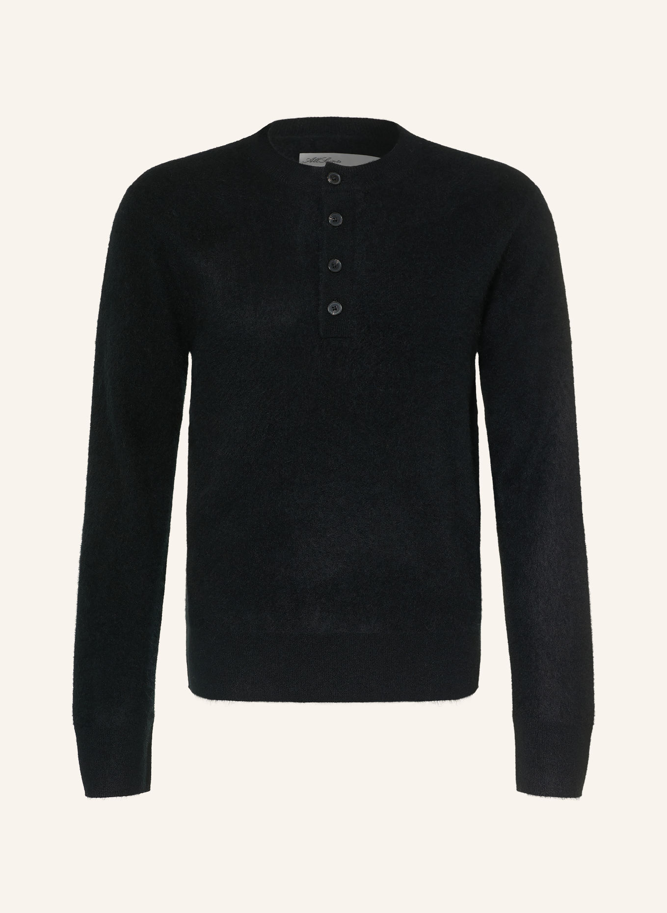 ALLSAINTS WULF Sweater: BLACK