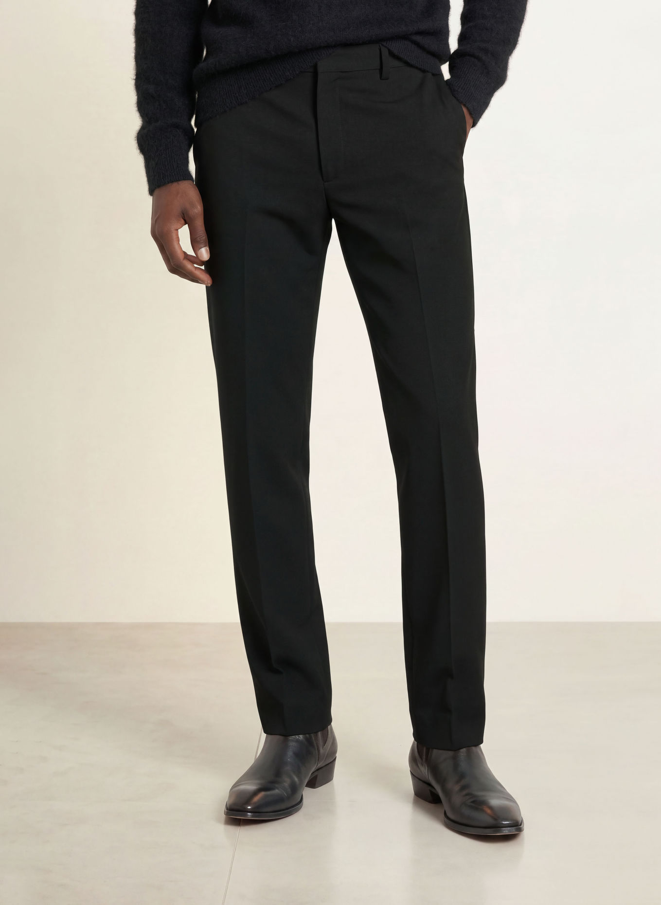 ALLSAINTS Hose BLUNT Tailored Fit: SCHWARZ