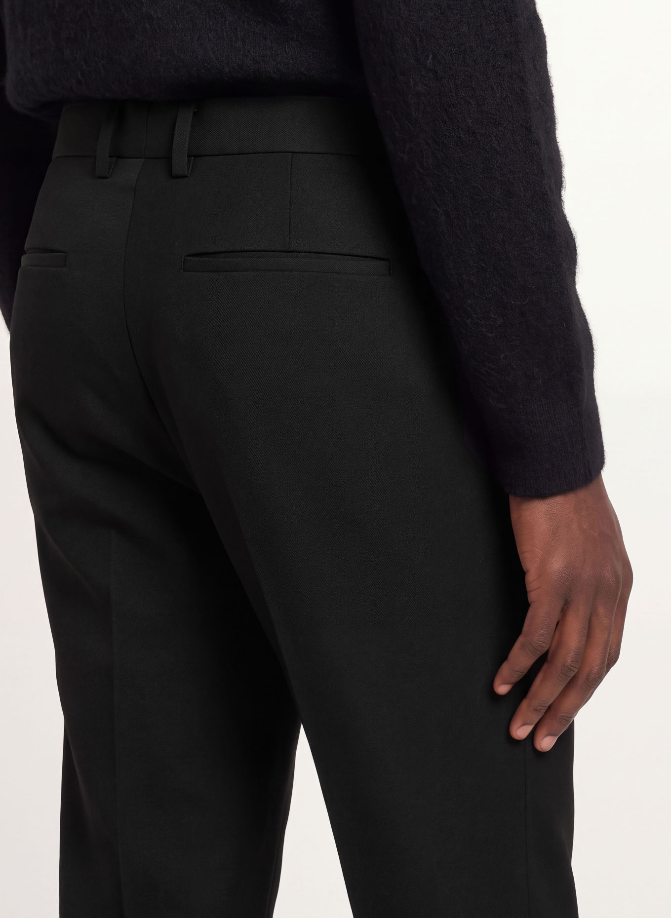 ALLSAINTS Hose BLUNT Tailored Fit: SCHWARZ