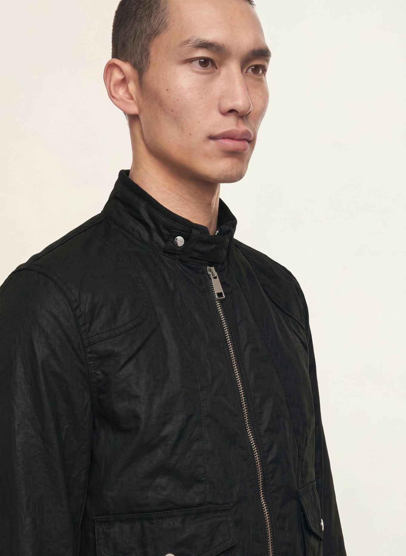 ALLSAINTS Overjacket KIRK: SCHWARZ