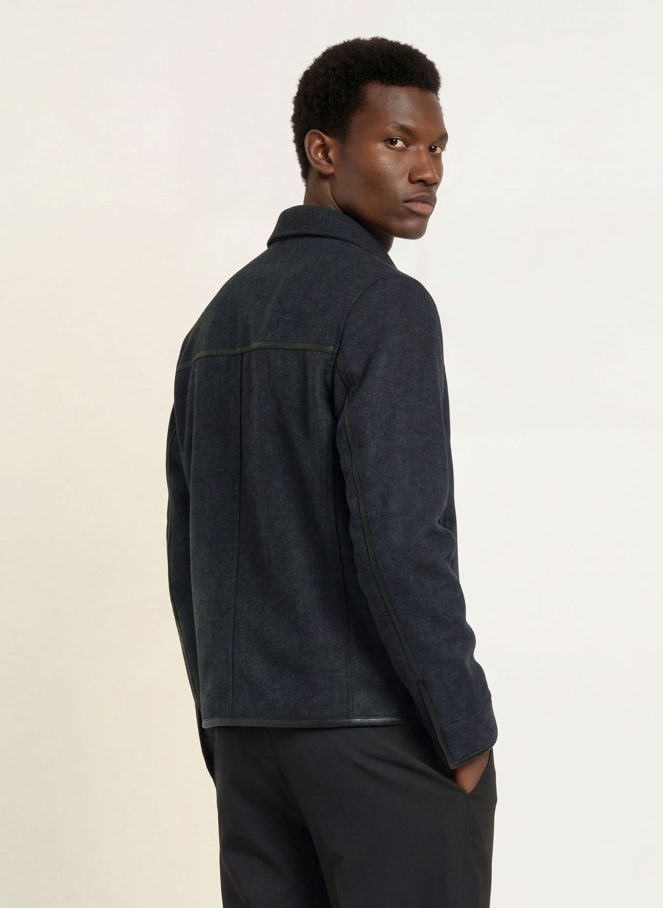 ALLSAINTS Overjacket CARLOW: DUNKELGRAU