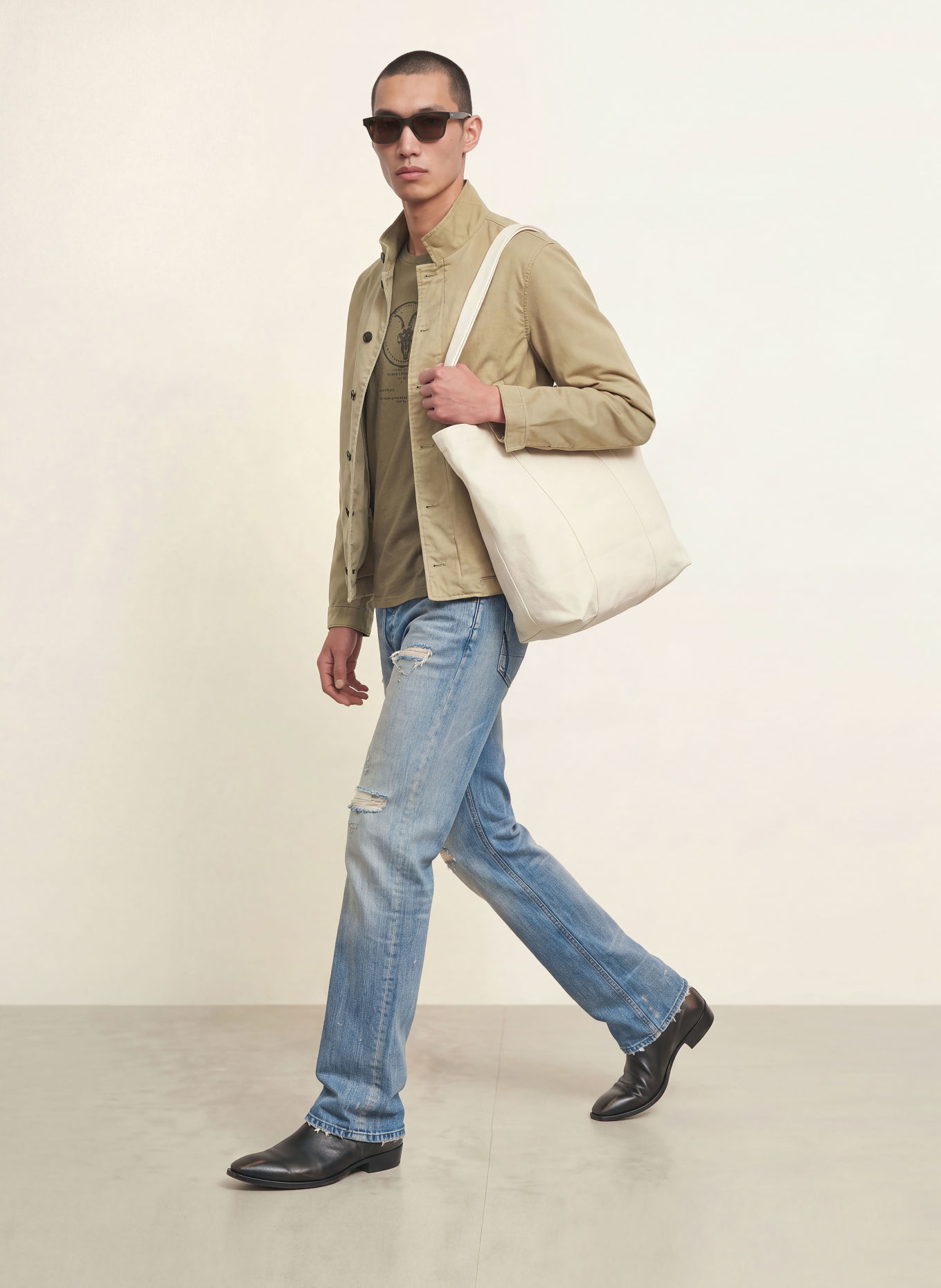 ALLSAINTS Jean slim droit: 10310 DESTROY INDIGO