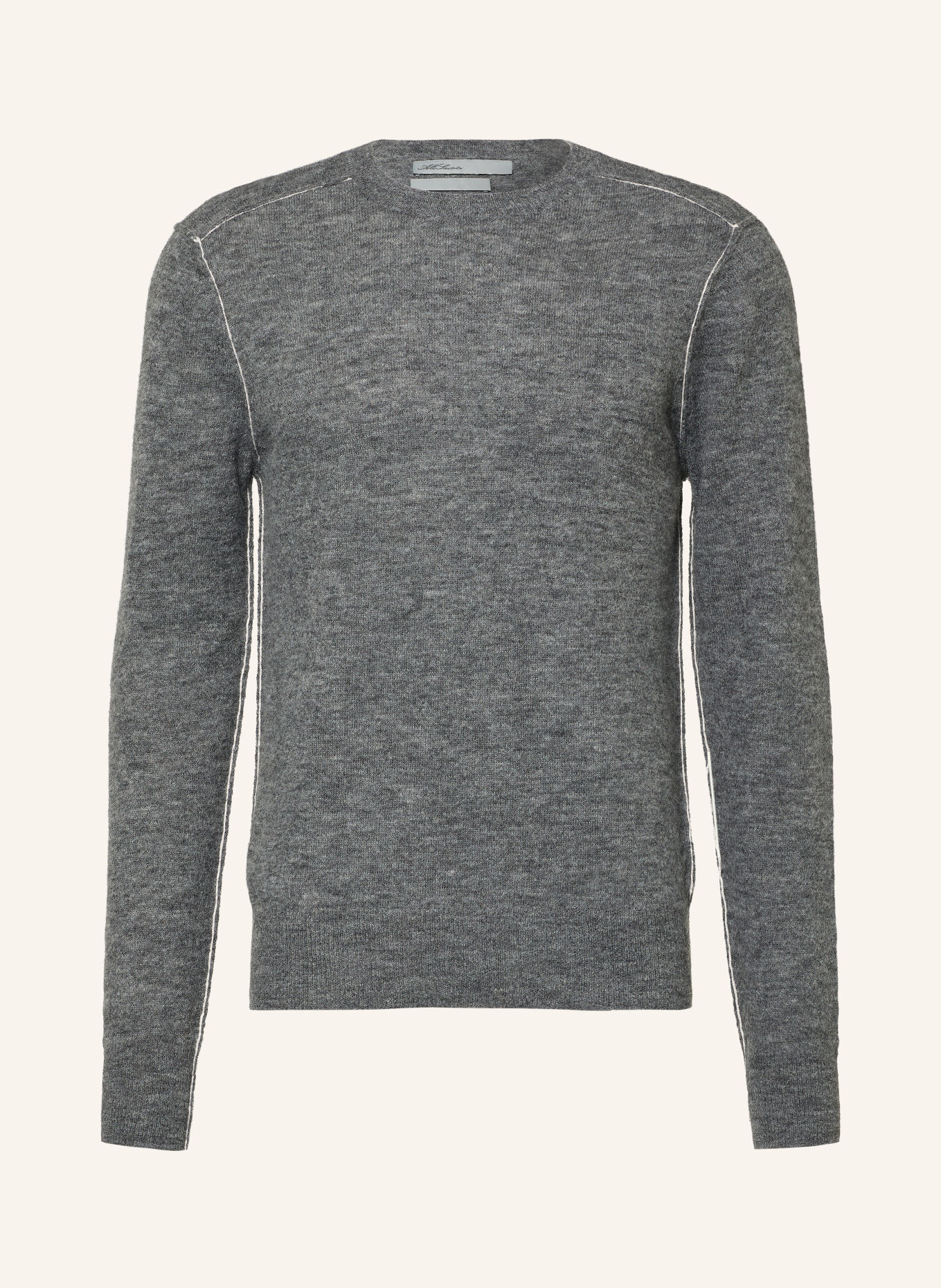 ALLSAINTS Pullover SOREN mit Alpaka: GRAU