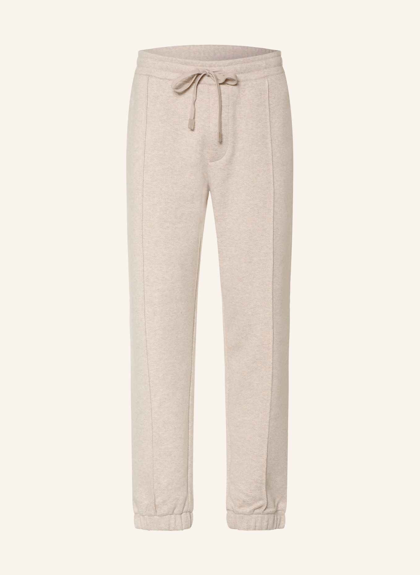 REISS Pantalon en molleton GRIS: BEIGE