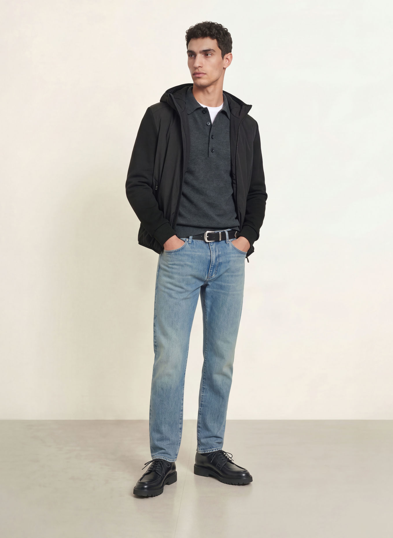 REISS Jacke SHIELS: SCHWARZ