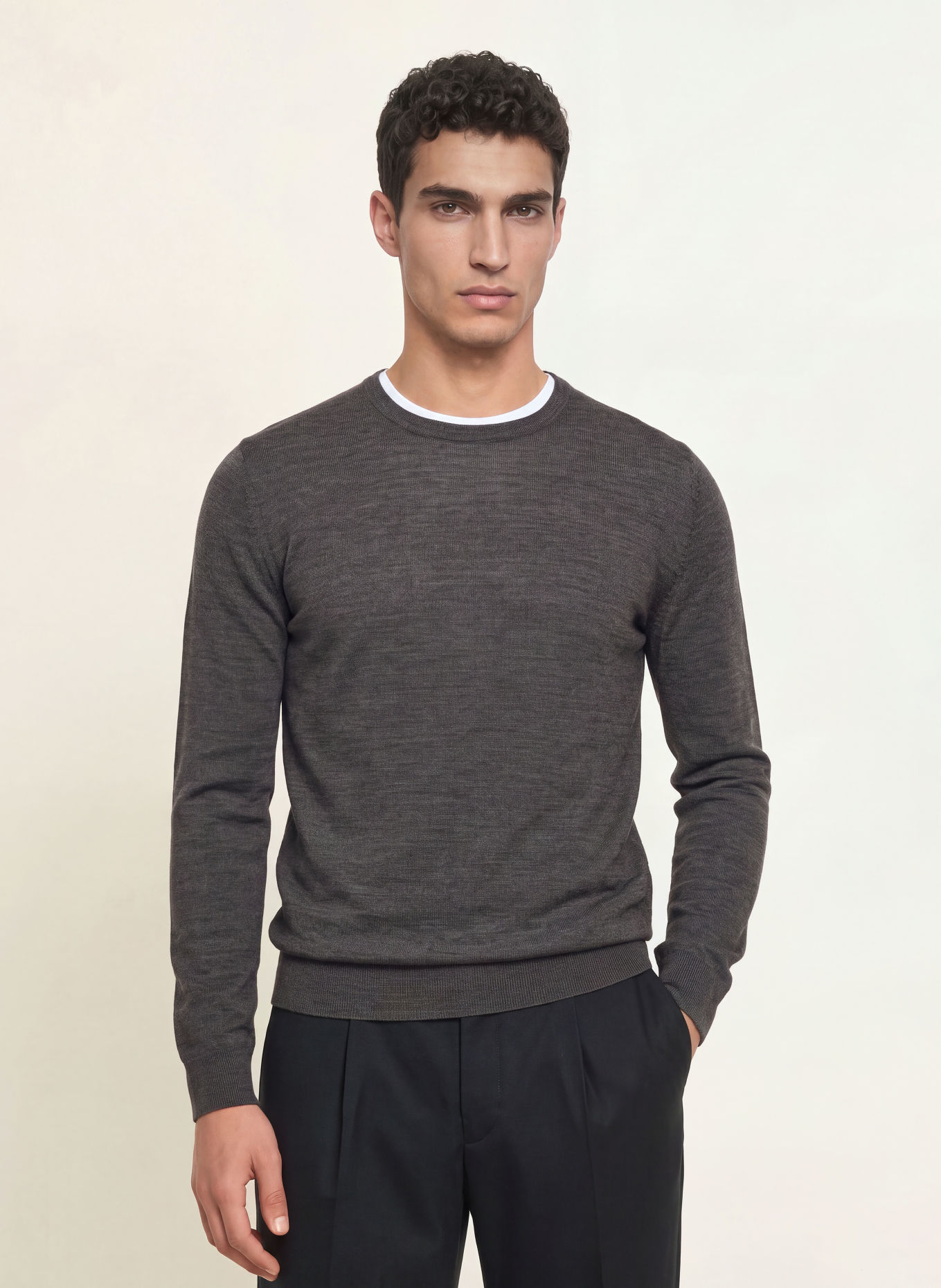 REISS Pullover WESSEX: GRAU