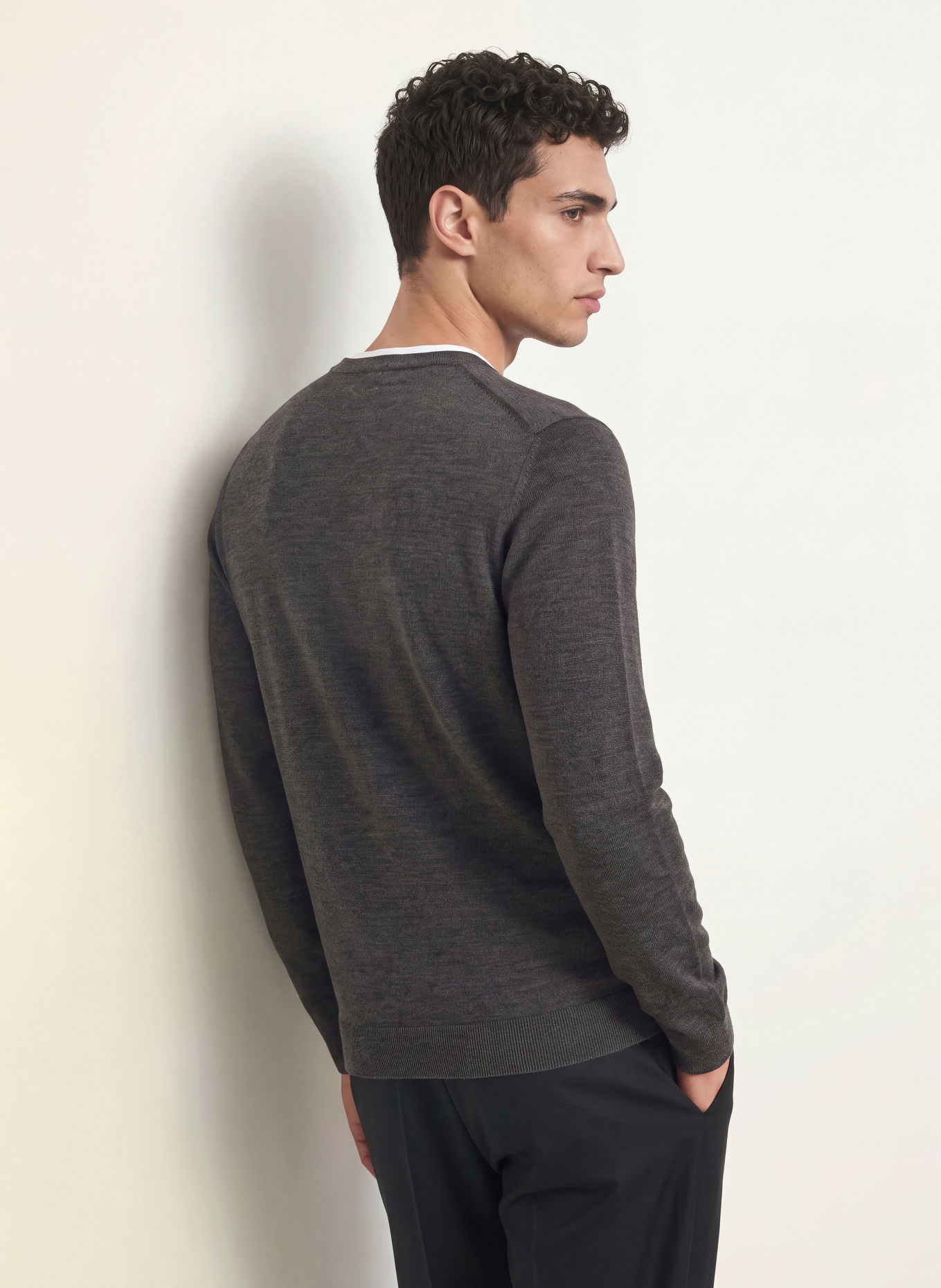 REISS Pullover WESSEX: GRAU