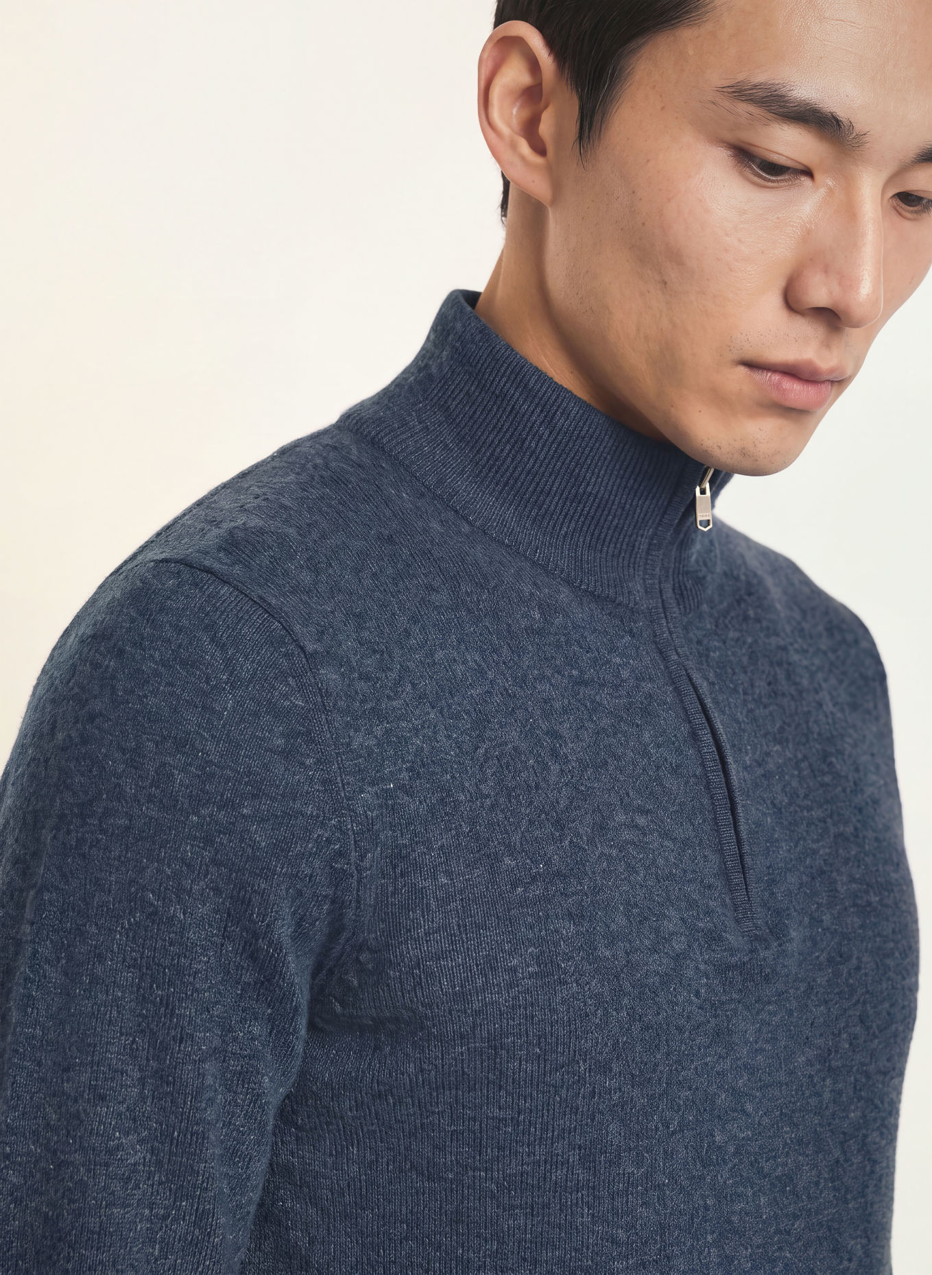 REISS Cashmere-Troyer ROYAL: DUNKELBLAU