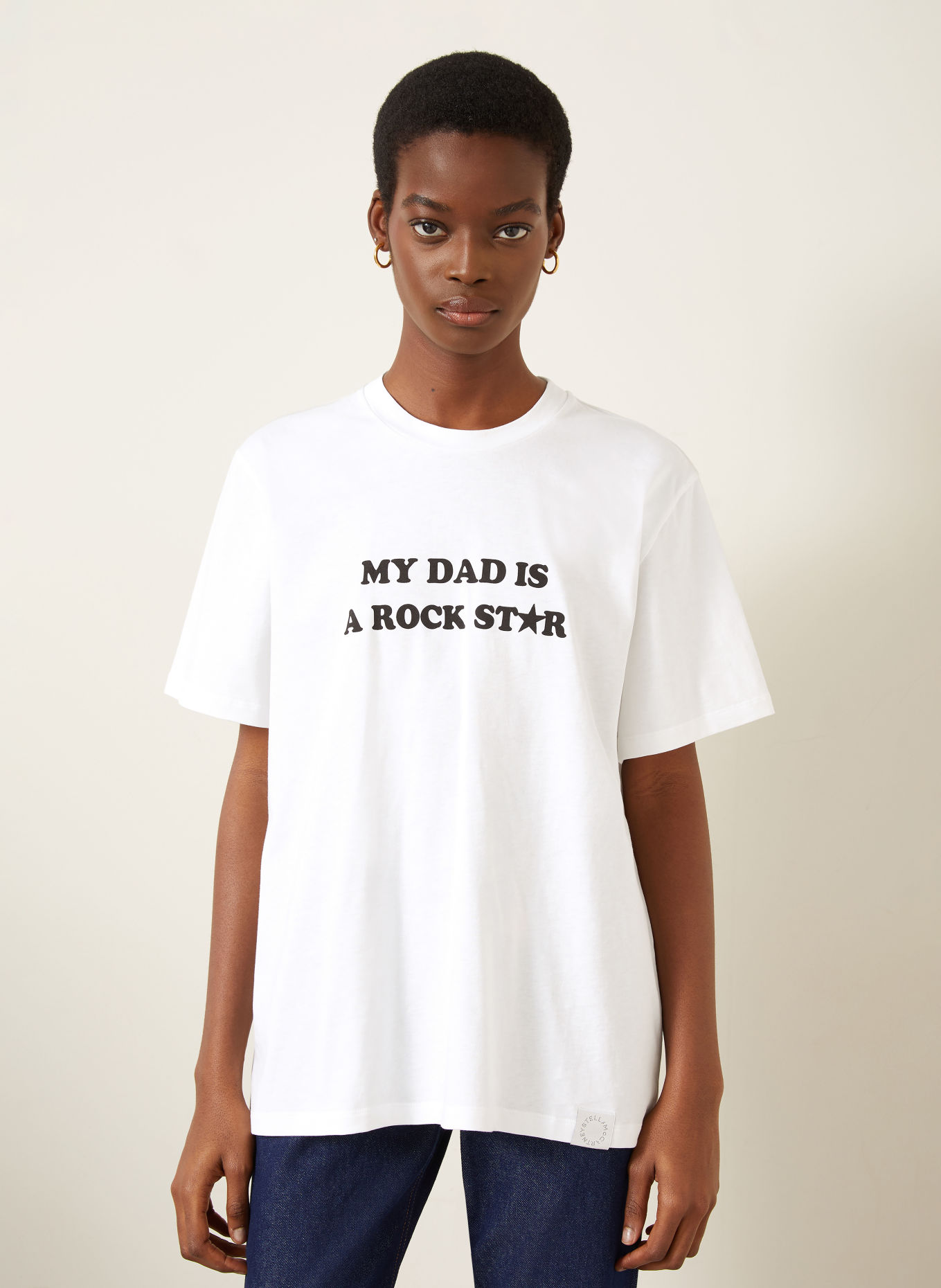 STELLA McCARTNEY T-shirt MY DAD IS A ROCKSTAR: WIT