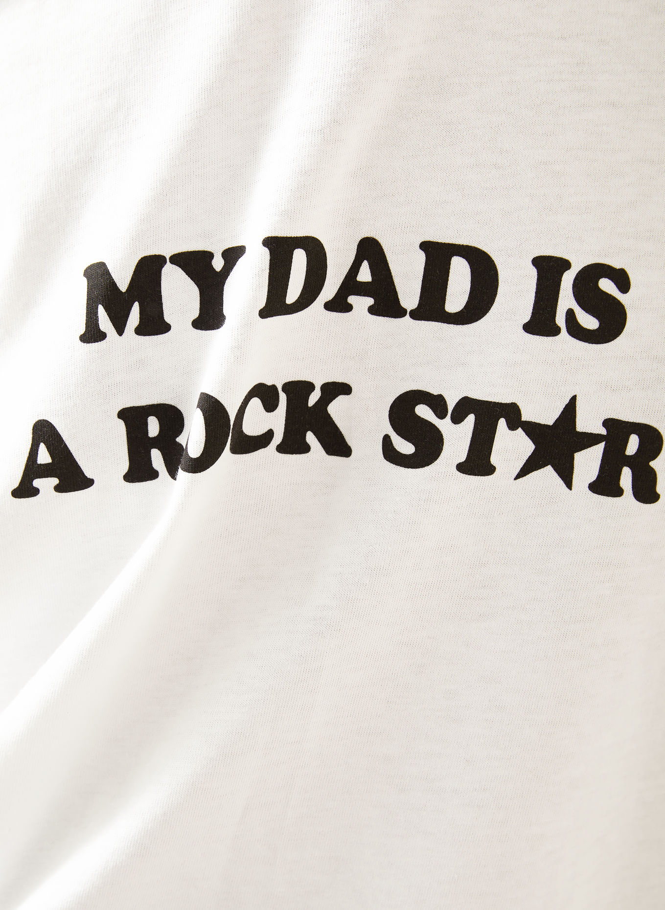 STELLA McCARTNEY T-shirt MY DAD IS A ROCKSTAR: WIT