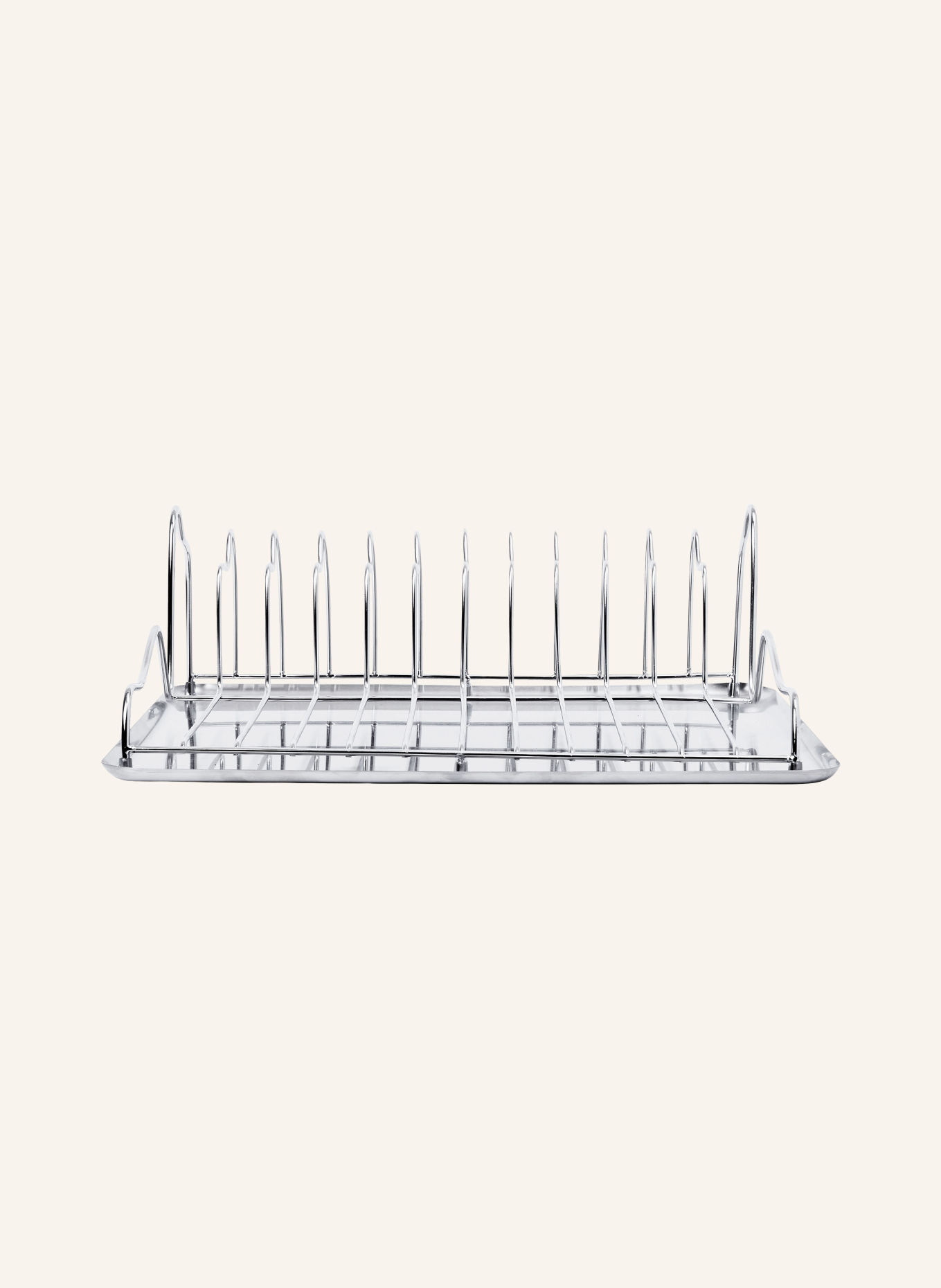 Ferm LIVING CURVATURE Dish Rack: SILVER