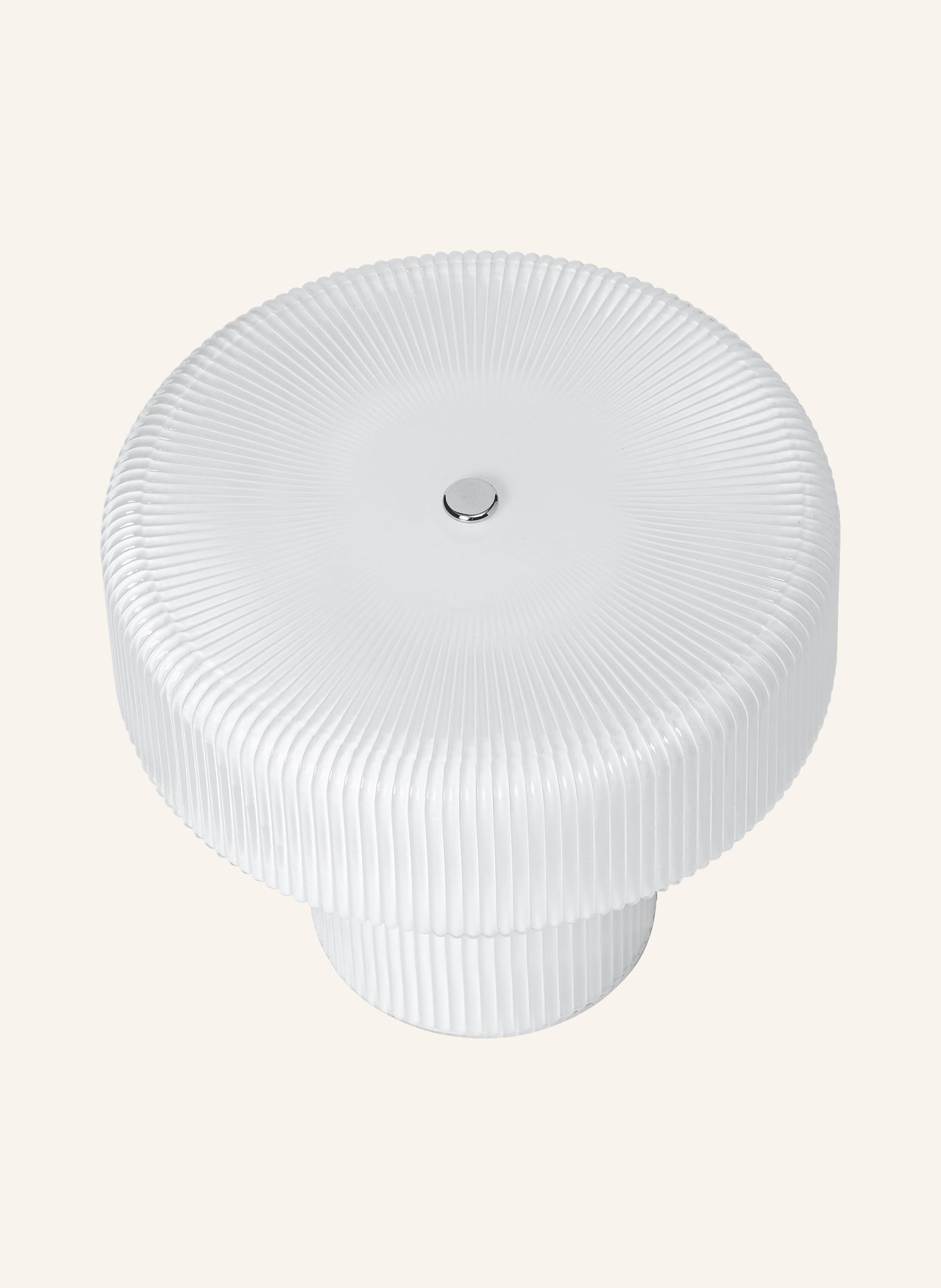 Ferm LIVING RIPPLE LARGE Table lamp: WHITE