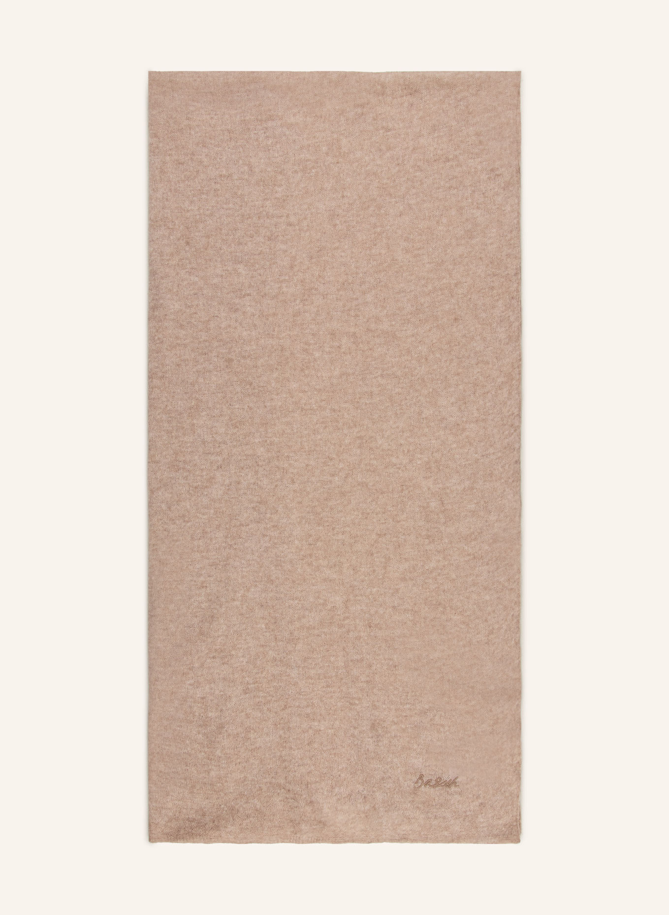 ba&sh Halstørklæde SOLOMON med kashmir: BEIGE