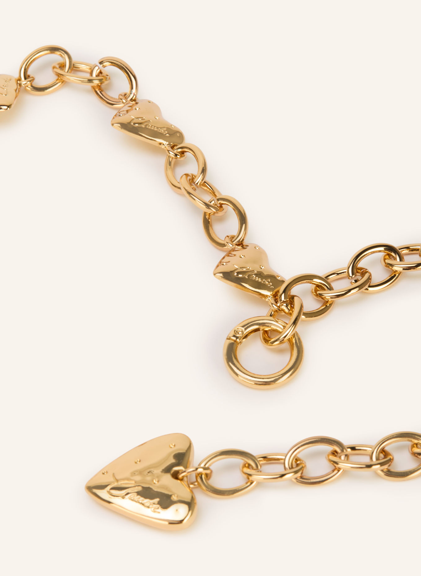 CLAUDIE PIERLOT Kettengürtel: GOLD